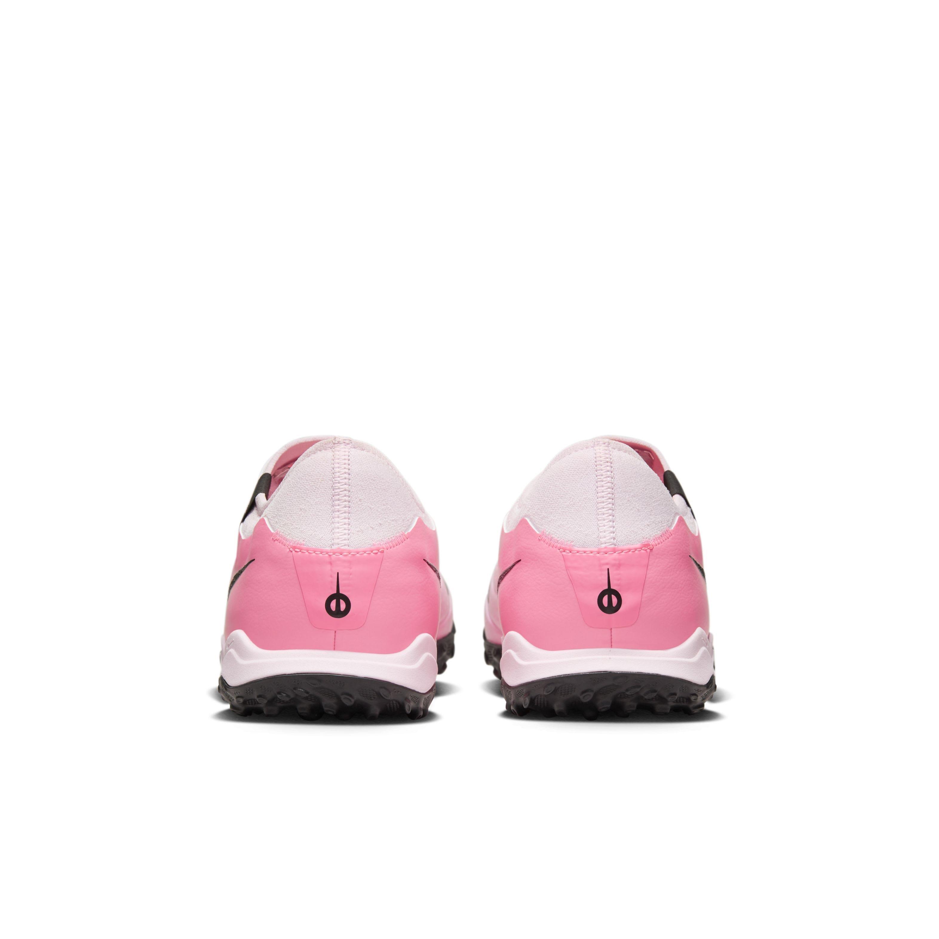 Nike Tiempo Legend 10 Pro Turf "Pink Foam/Black" Men's Soccer Shoe - PINK/BLACK Thumbnail View 5