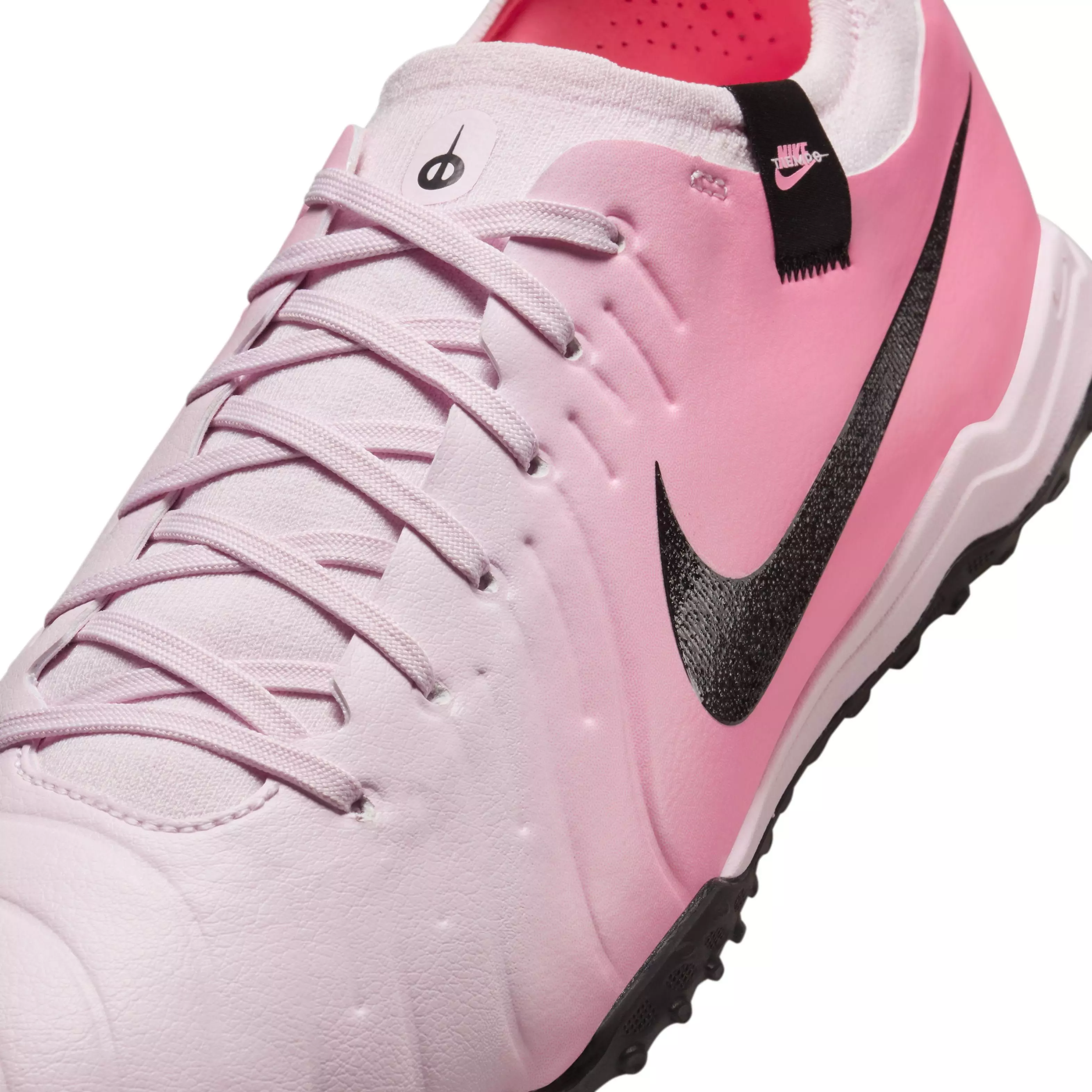 Nike Tiempo Legend 10 Pro Turf "Pink Foam/Black" Men's Soccer Shoe - PINK/BLACK