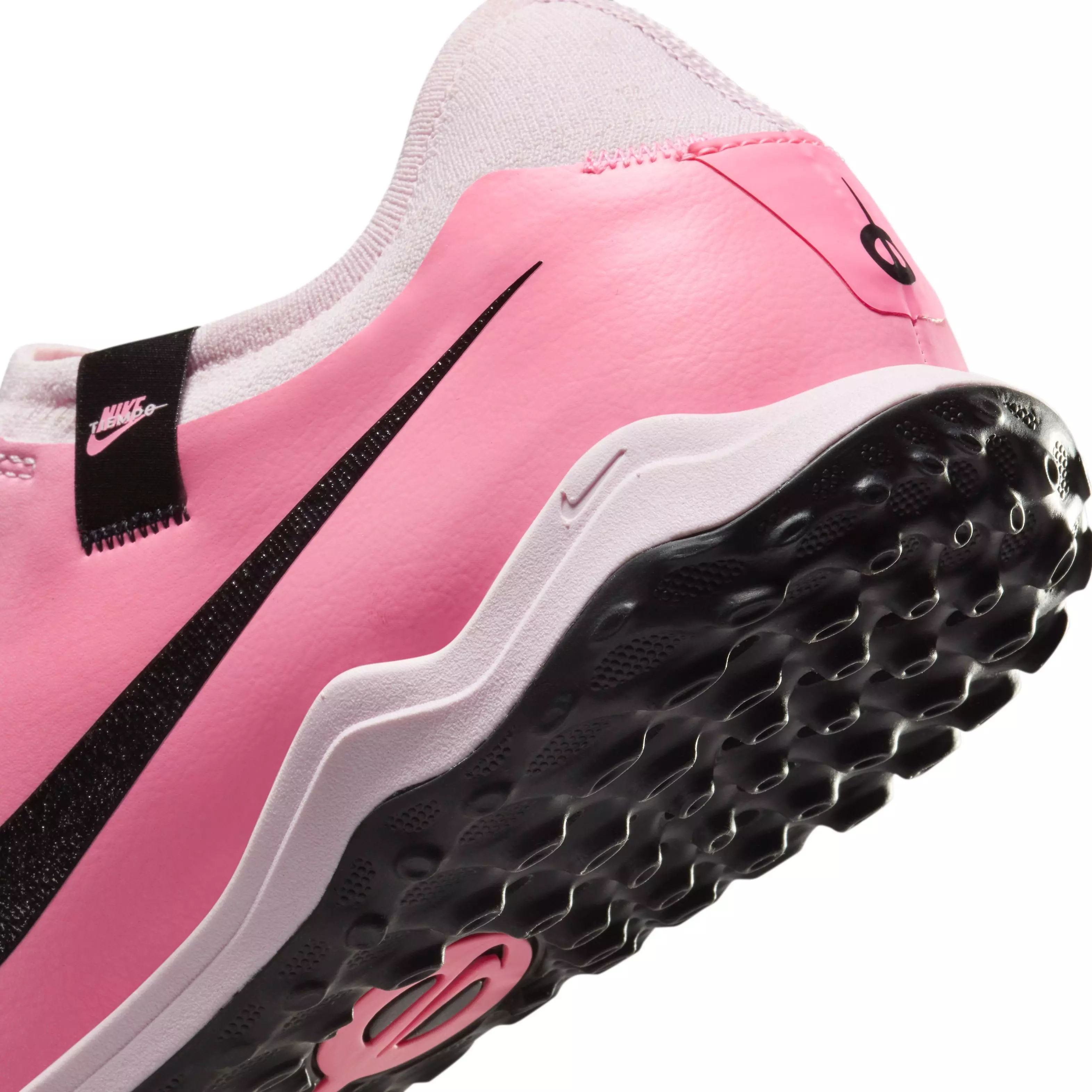 Nike Tiempo Legend 10 Pro Turf "Pink Foam/Black" Men's Soccer Shoe - PINK/BLACK