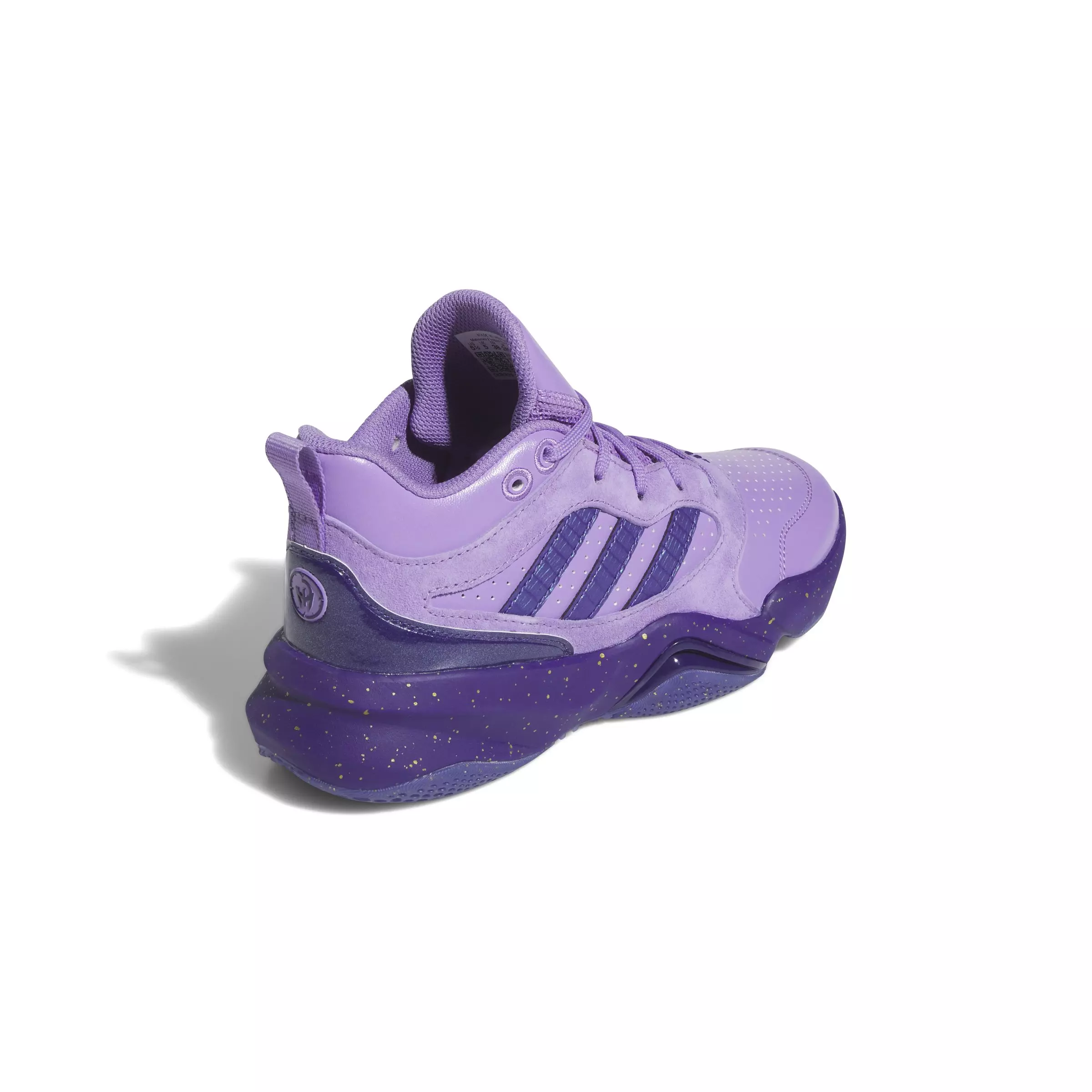 adidas Mahomes 2 Impact FLX "Violet/Purple/Gold" Grade School Kids' Football Cleat - PURPLE/GOLD