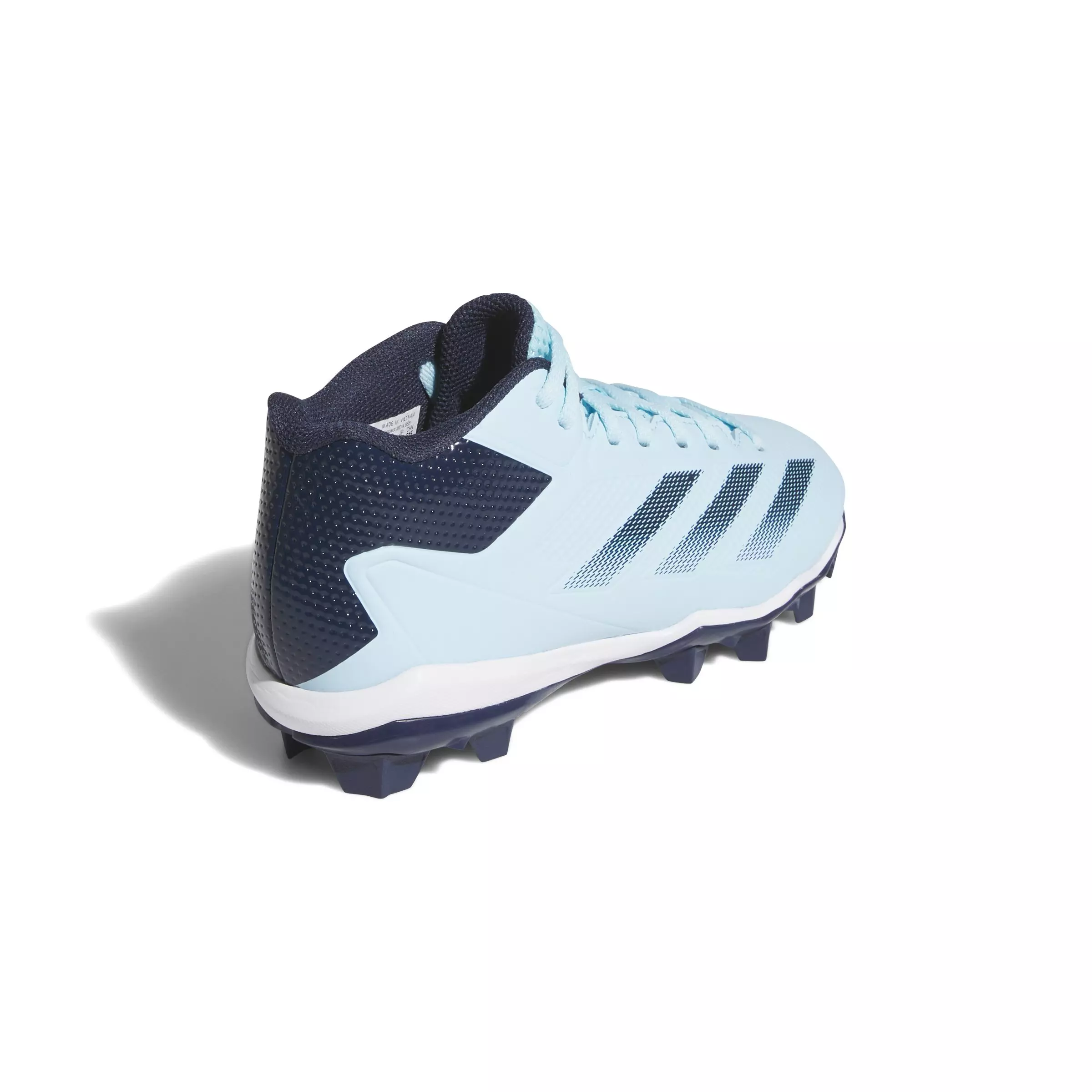 adidas Adizero Impact Molded "Bliss Blue/Navy" Grade School Boys' Baseball Cleat - BLUE/NAVY