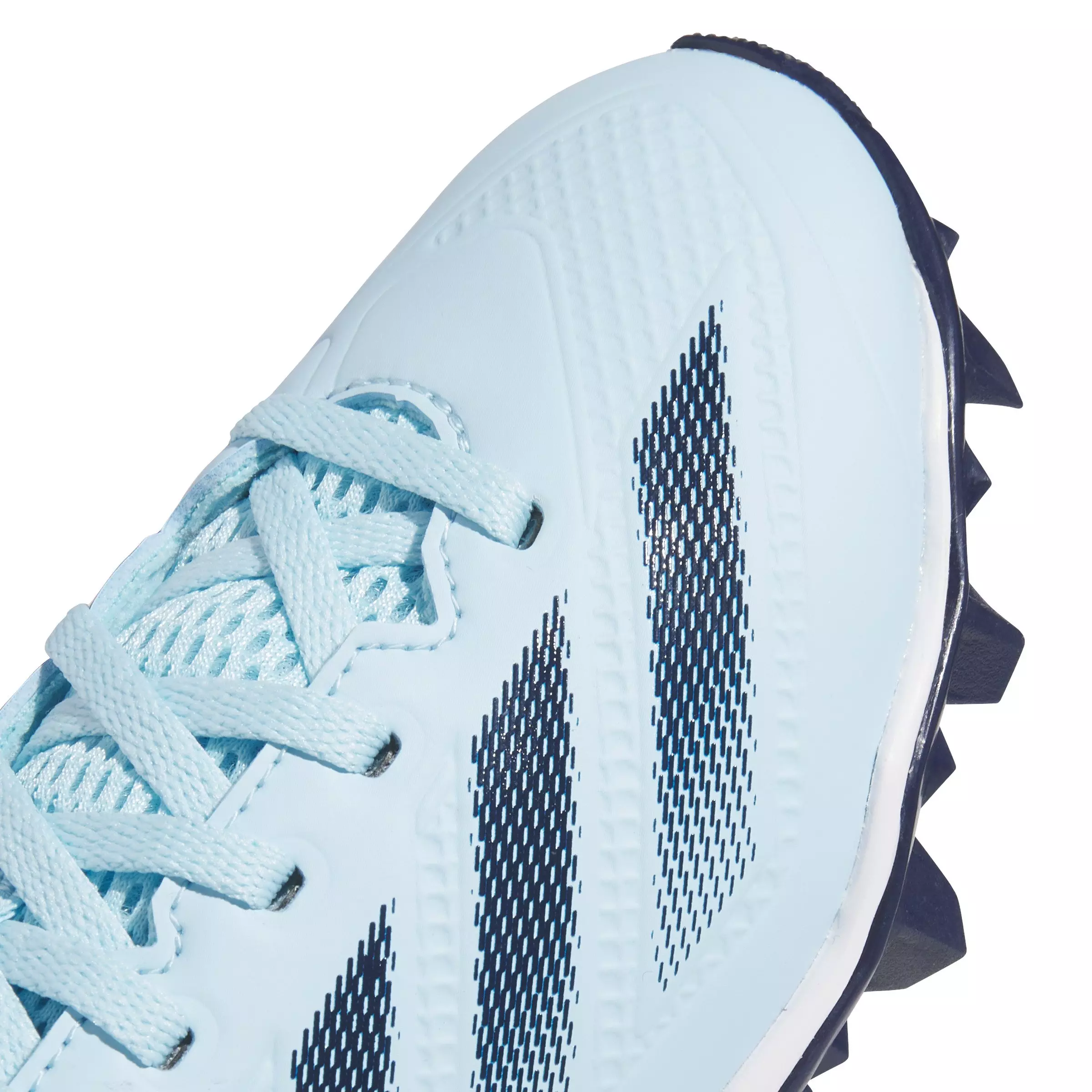 adidas Adizero Impact Molded "Bliss Blue/Navy" Grade School Boys' Baseball Cleat - BLUE/NAVY