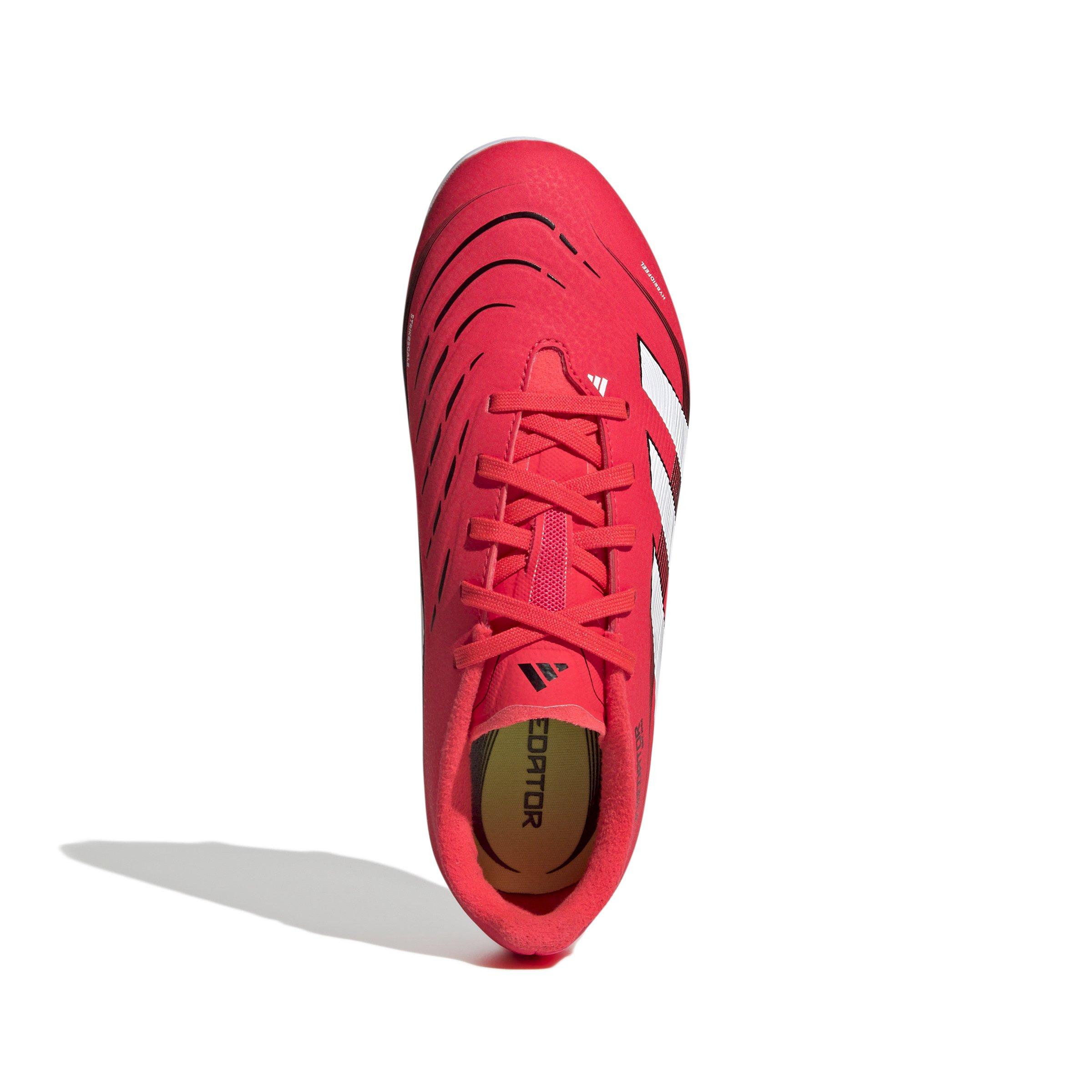 adidas Predator League Firm/MG  Grade School Kids' "Lucid Red/FTWR White/Core Black" Soccer Cleat