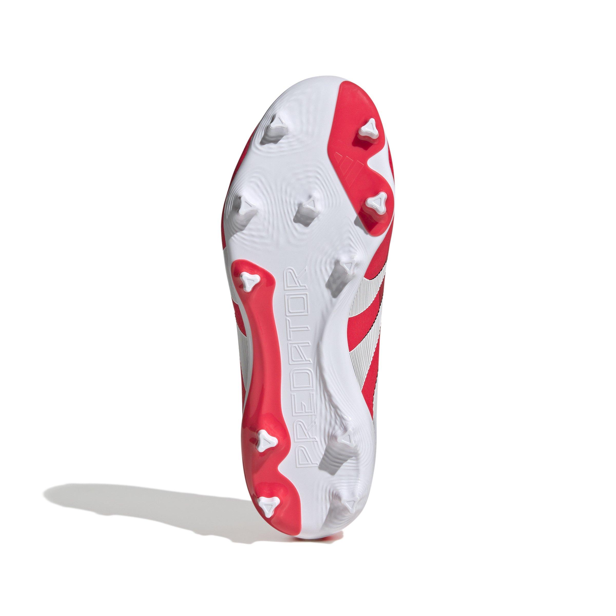 adidas Predator League Firm/MG  Grade School Kids' "Lucid Red/FTWR White/Core Black" Soccer Cleat