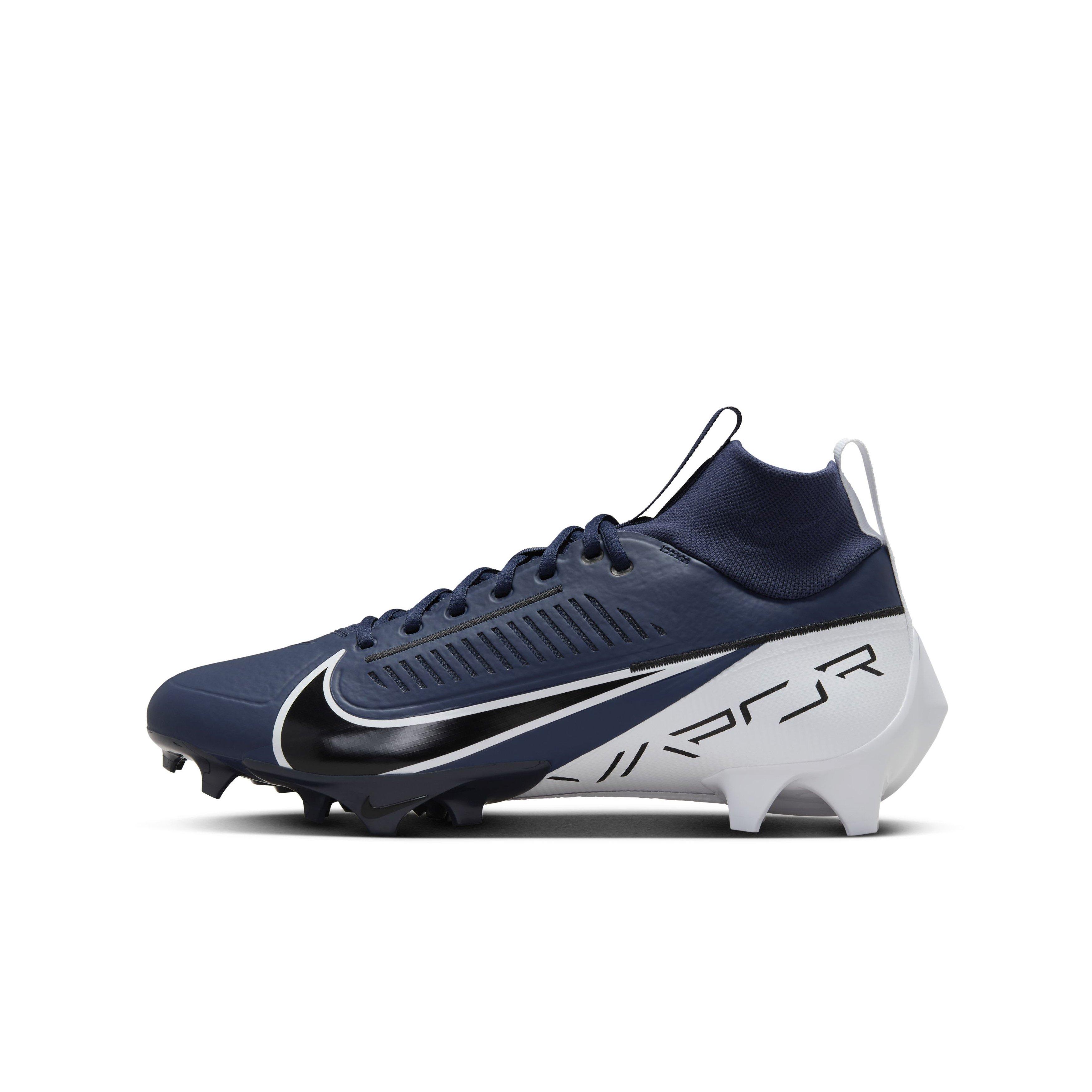 Nike Vapor Edge Pro 360 2 "Midnight Navy/White/Black" Grade School Boys' Football Cleat - NAVY/WHITE/BLACK Thumbnail View 2