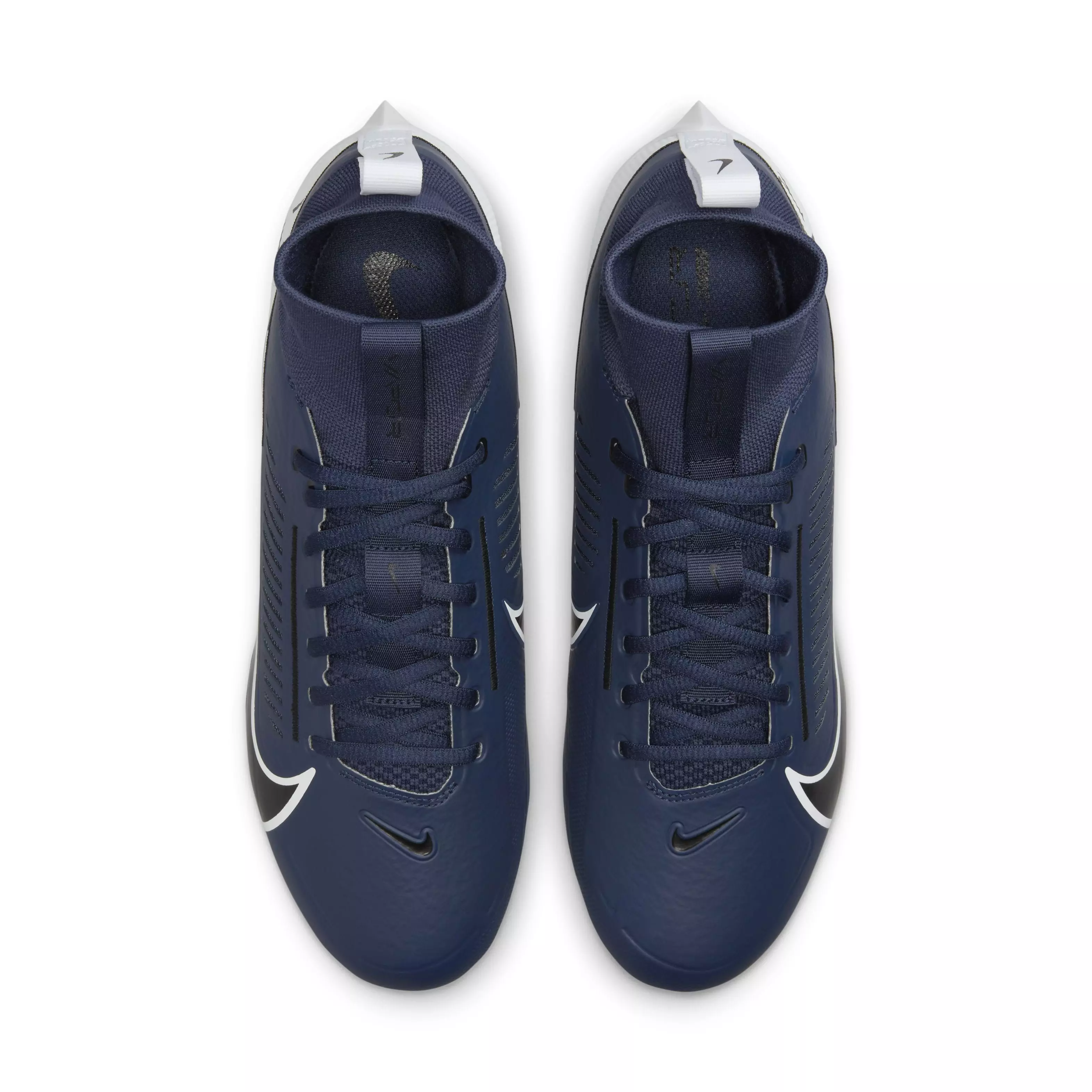 Nike Vapor Edge Pro 360 2 "Midnight Navy/White/Black" Grade School Boys' Football Cleat - NAVY/WHITE/BLACK