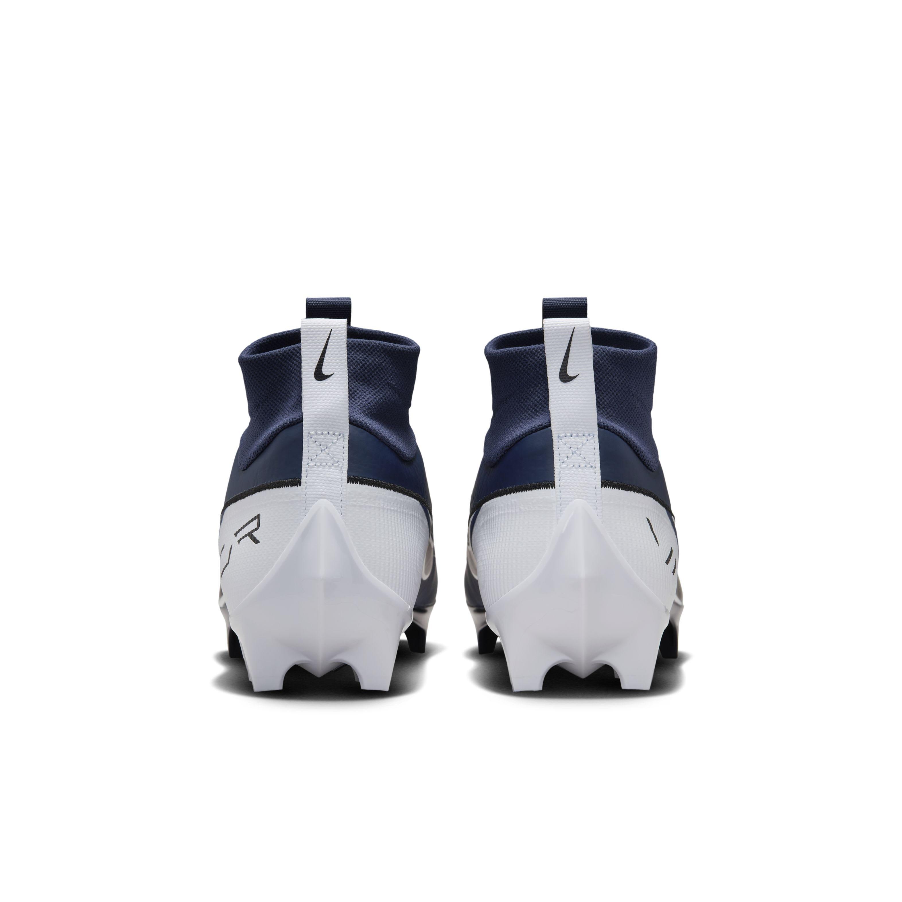 Nike Vapor Edge Pro 360 2 "Midnight Navy/White/Black" Grade School Boys' Football Cleat - NAVY/WHITE/BLACK Thumbnail View 5