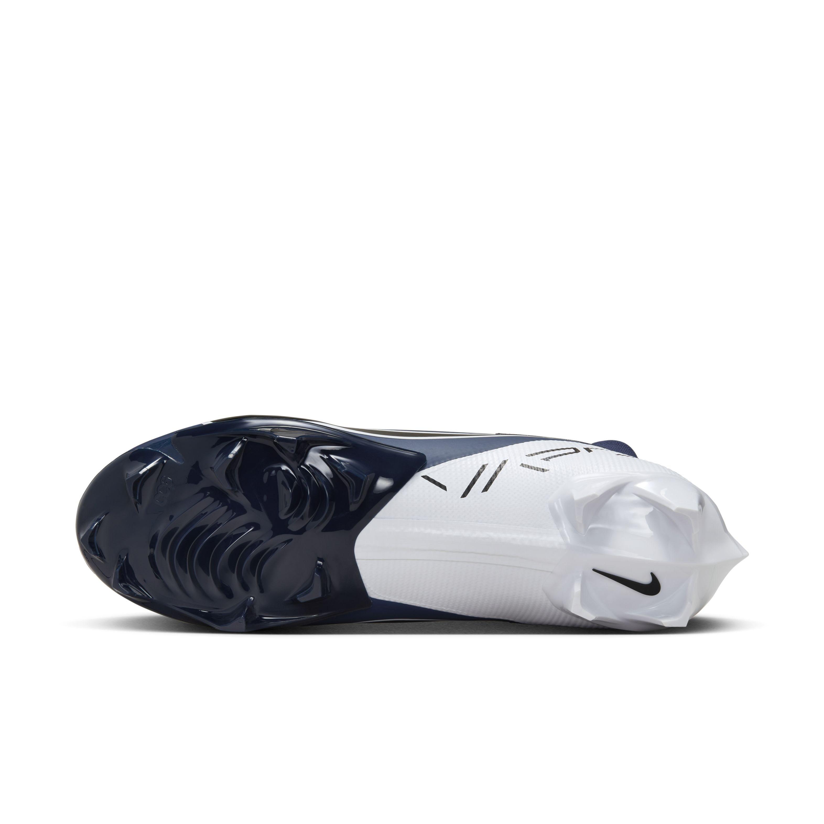 Nike Vapor Edge Pro 360 2 "Midnight Navy/White/Black" Grade School Boys' Football Cleat - NAVY/WHITE/BLACK Thumbnail View 6