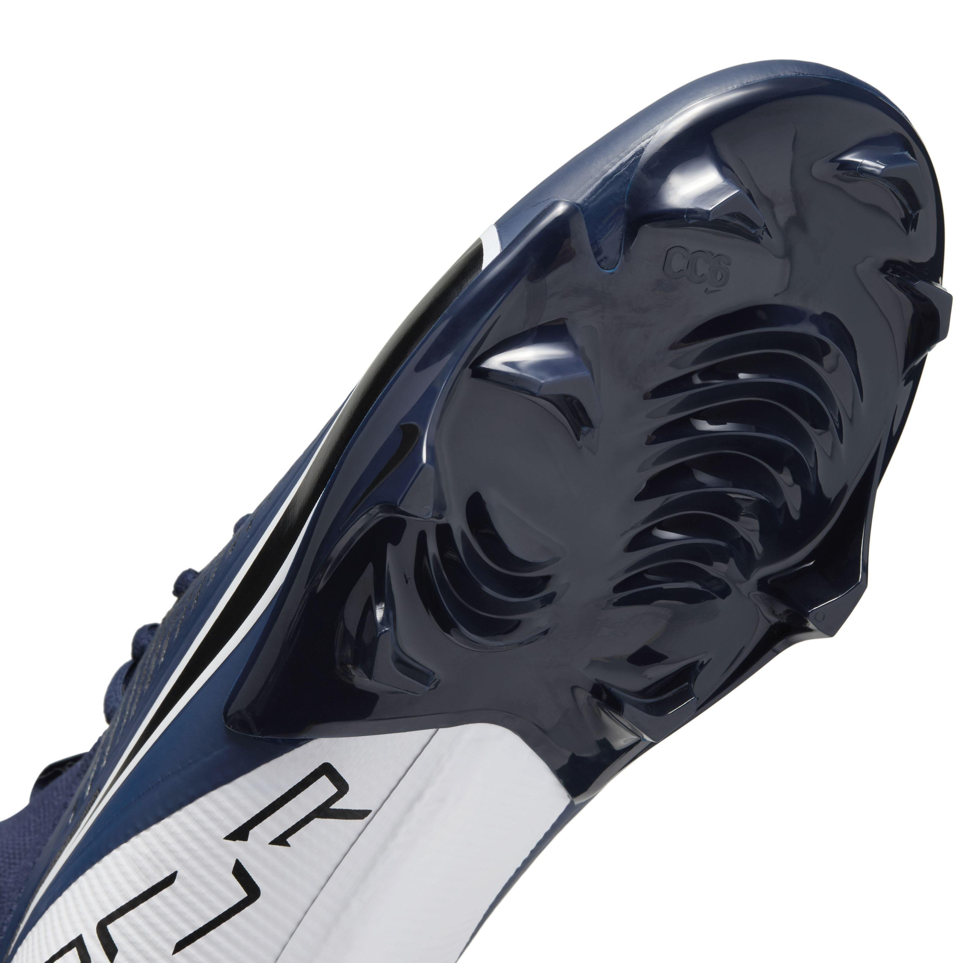 Nike Vapor Edge Pro 360 2 "Midnight Navy/White/Black" Grade School Boys' Football Cleat - NAVY/WHITE/BLACK Thumbnail View 7