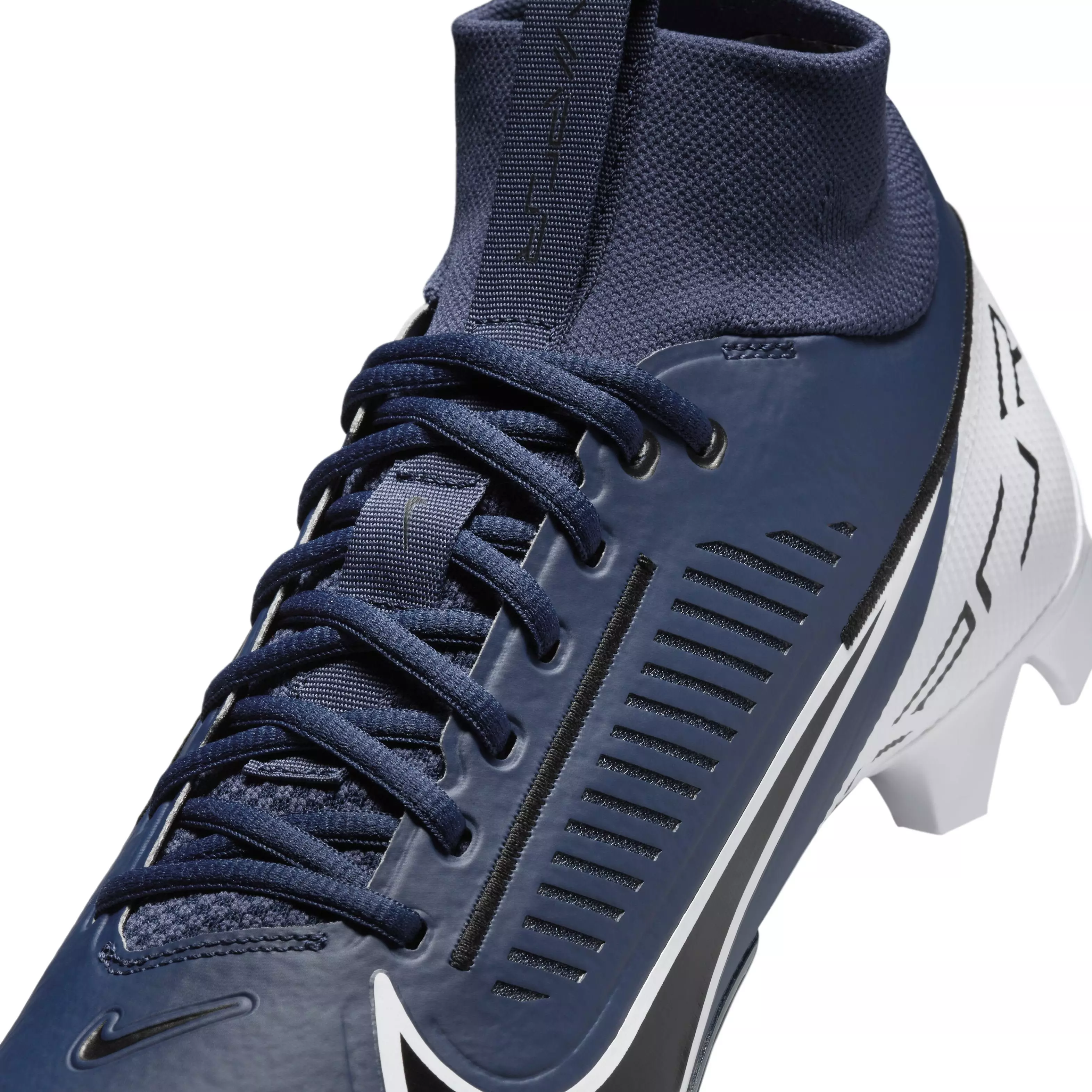 Nike Vapor Edge Pro 360 2 "Midnight Navy/White/Black" Grade School Boys' Football Cleat - NAVY/WHITE/BLACK
