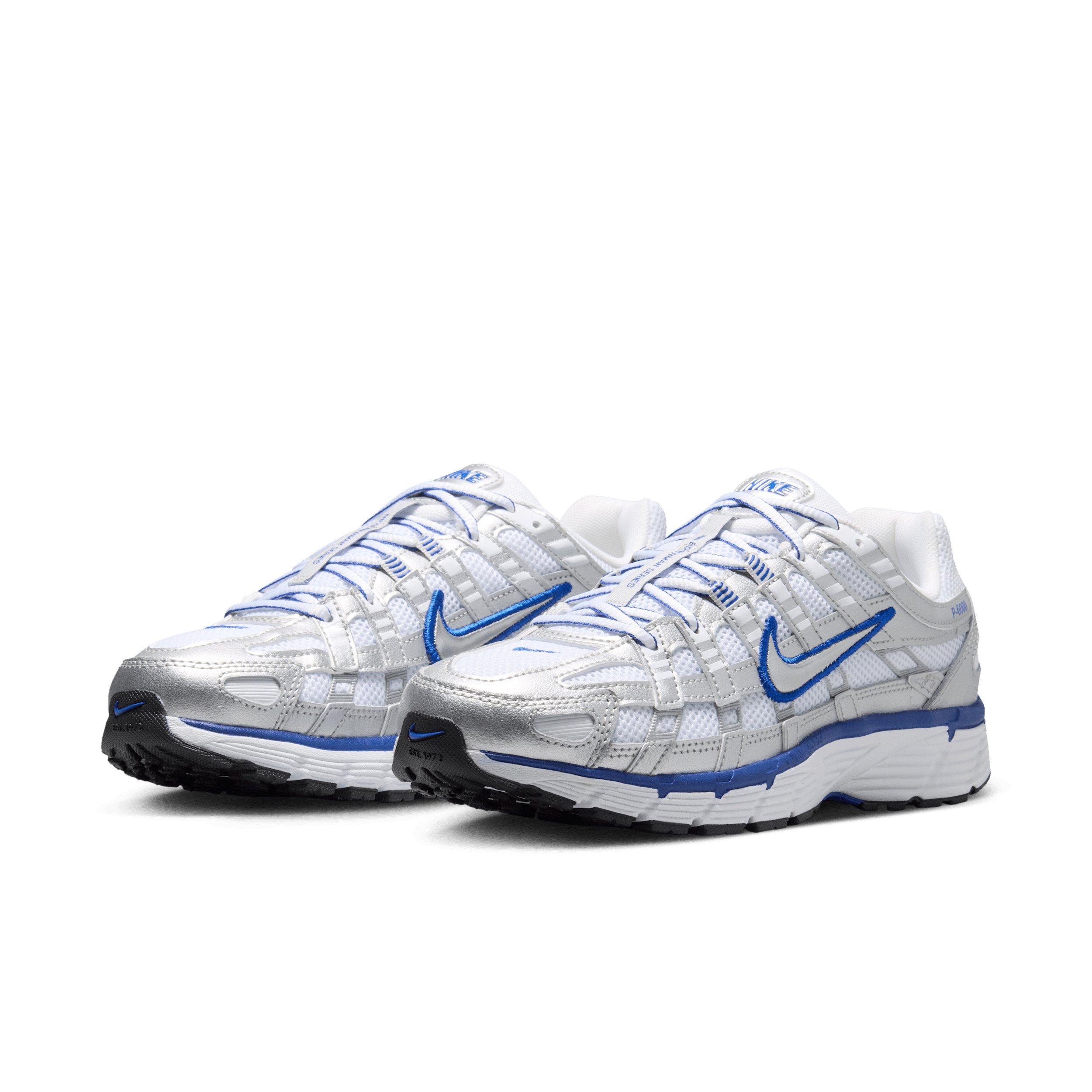Nike P-6000 "White/Old Royal/Black/Metallic Silver" Women's Shoe - WHITE/ROYAL/BLACK/SILVER Thumbnail View 3