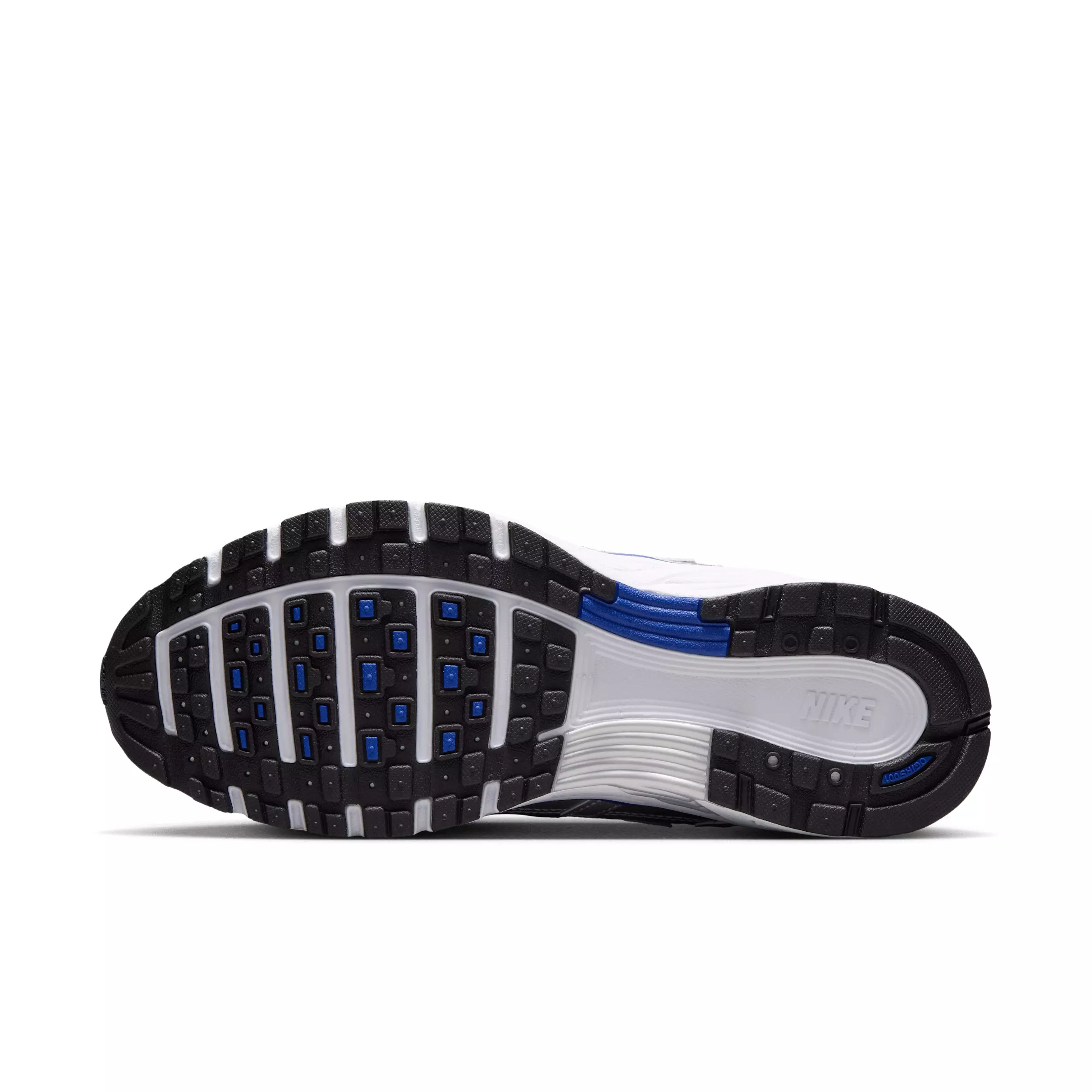 Nike P-6000 "White/Old Royal/Black/Metallic Silver" Women's Shoe - WHITE/ROYAL/BLACK/SILVER