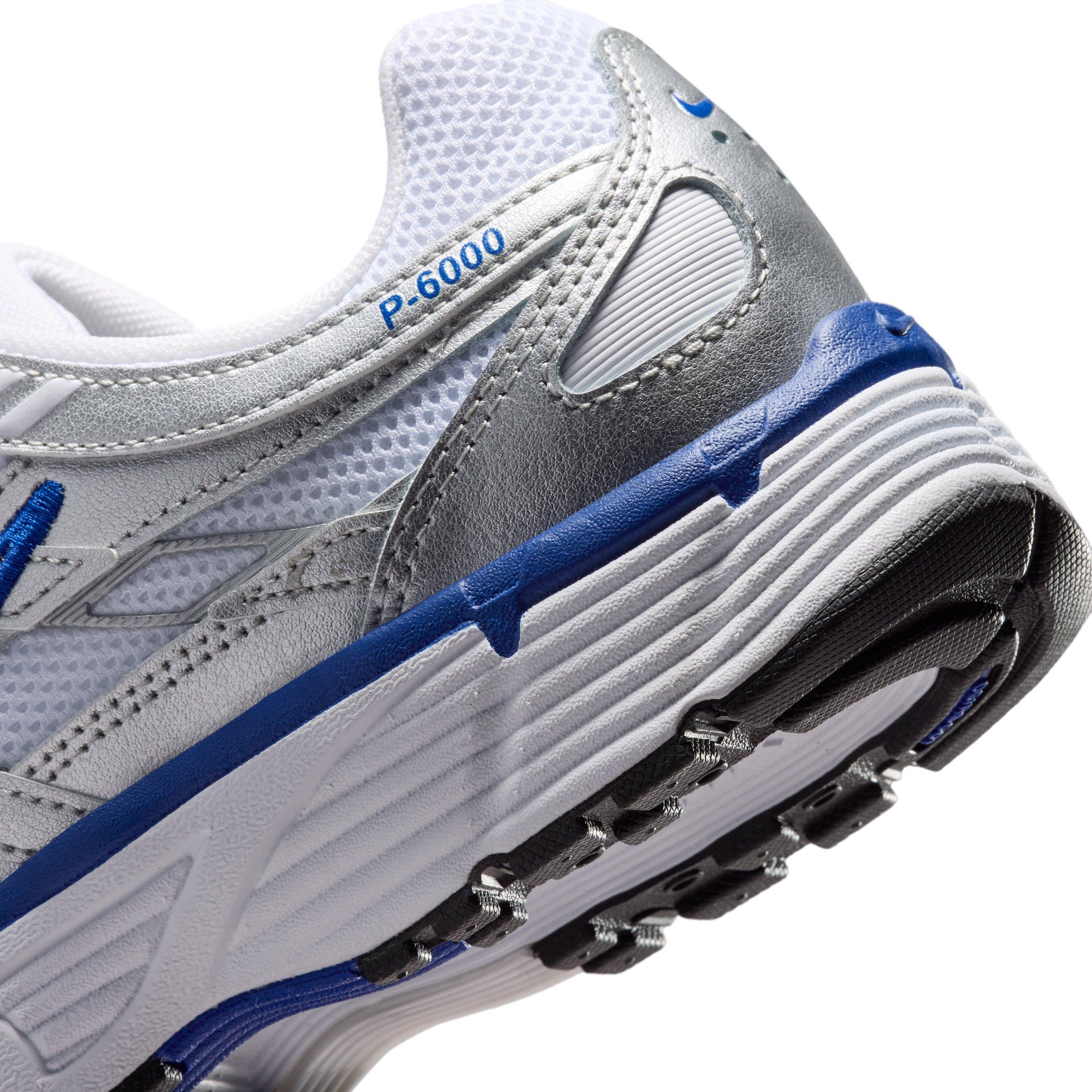 Nike P-6000 "White/Old Royal/Black/Metallic Silver" Women's Shoe - WHITE/ROYAL/BLACK/SILVER Thumbnail View 8