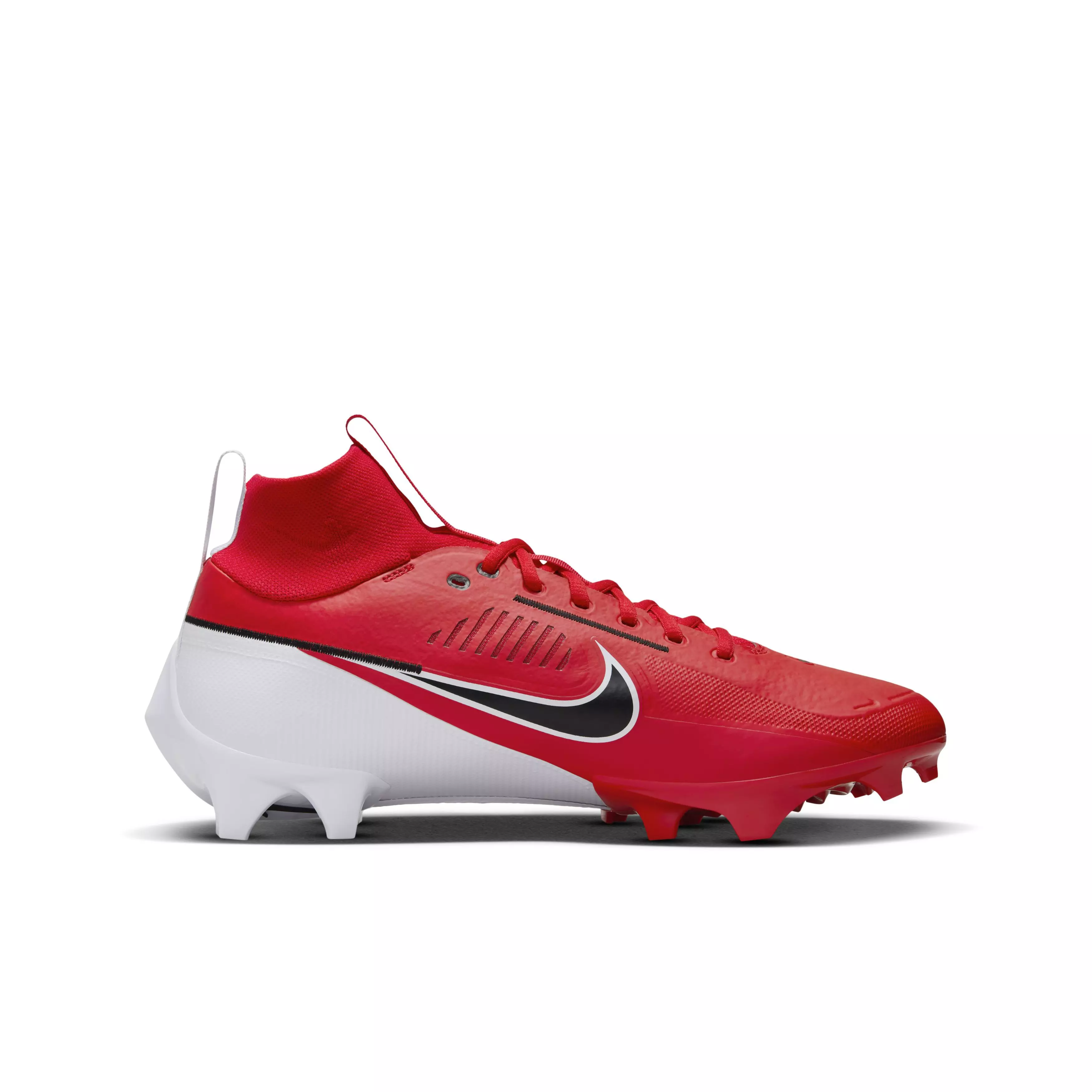 Nike Vapor Edge Pro 360 2 "University Red/White/Black" Grade School Boys' Football Cleat - RED/WHITE/BLACK