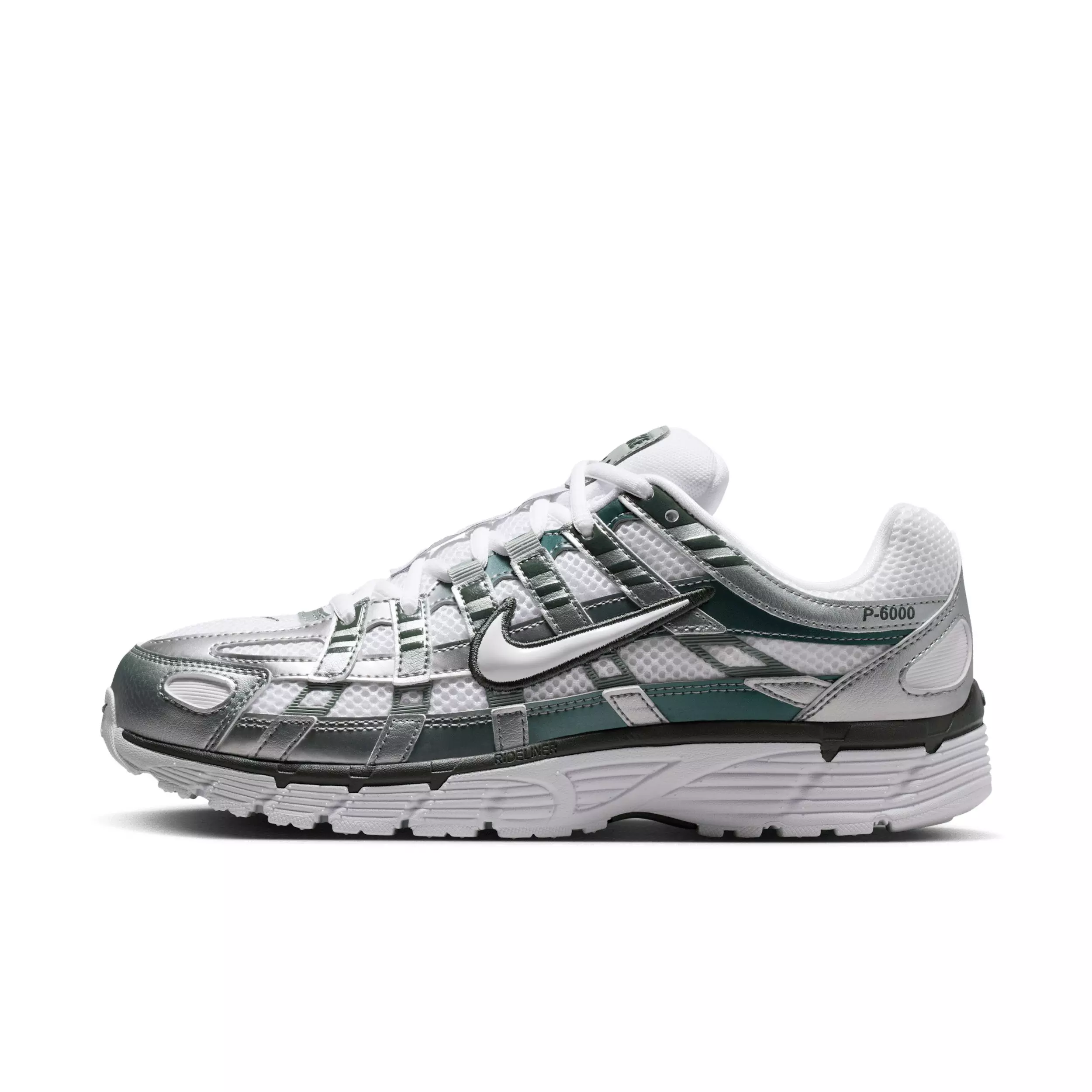 Nike P-6000 "White/Mica Green/Camo Green/White" Women's Shoe - WHITE/GREEN/GREEN/WHITE