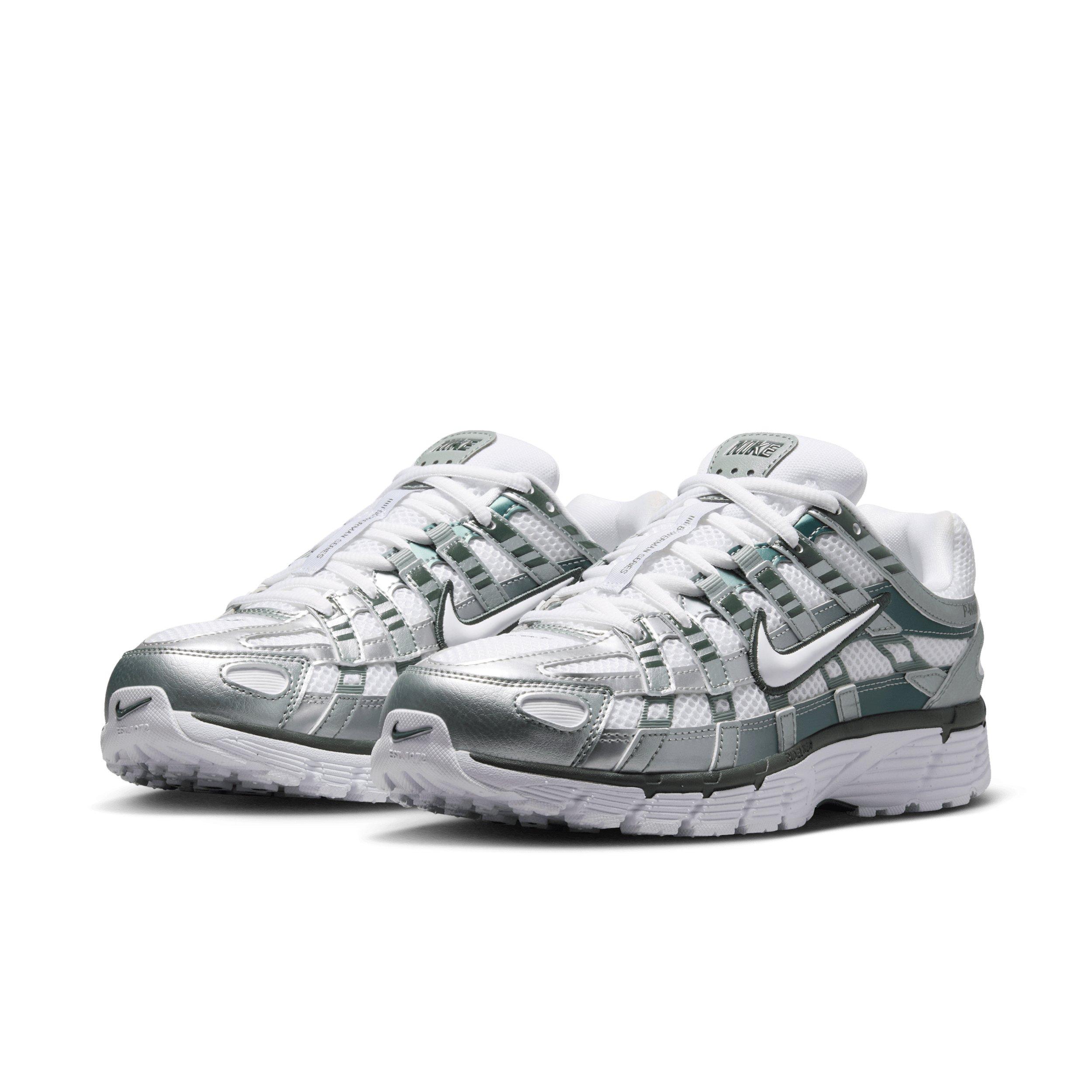 Nike P-6000 "White/Mica Green/Camo Green/White" Women's Shoe - WHITE/GREEN/GREEN/WHITE Thumbnail View 3