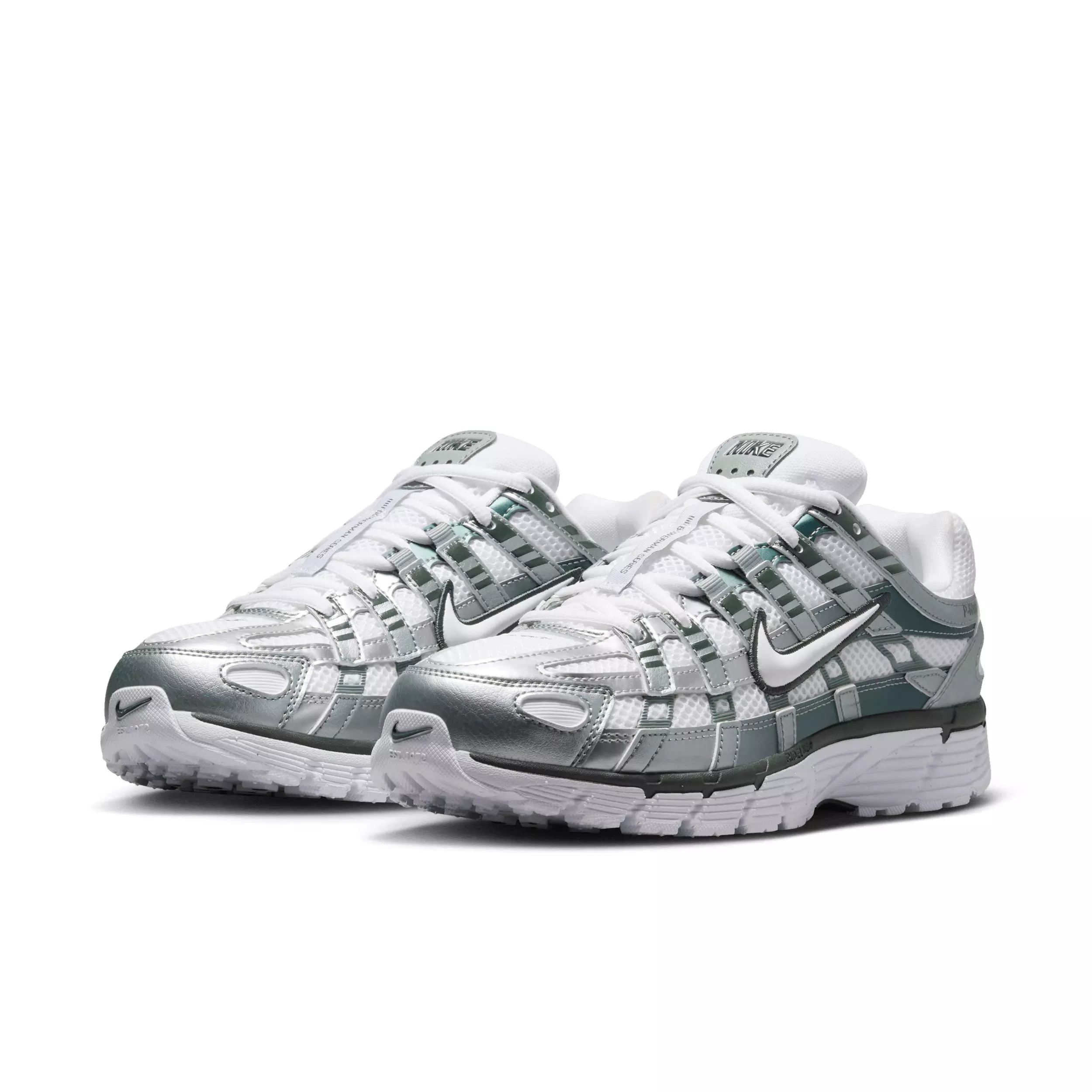 Nike P-6000 "White/Mica Green/Camo Green/White" Women's Shoe - WHITE/GREEN/GREEN/WHITE
