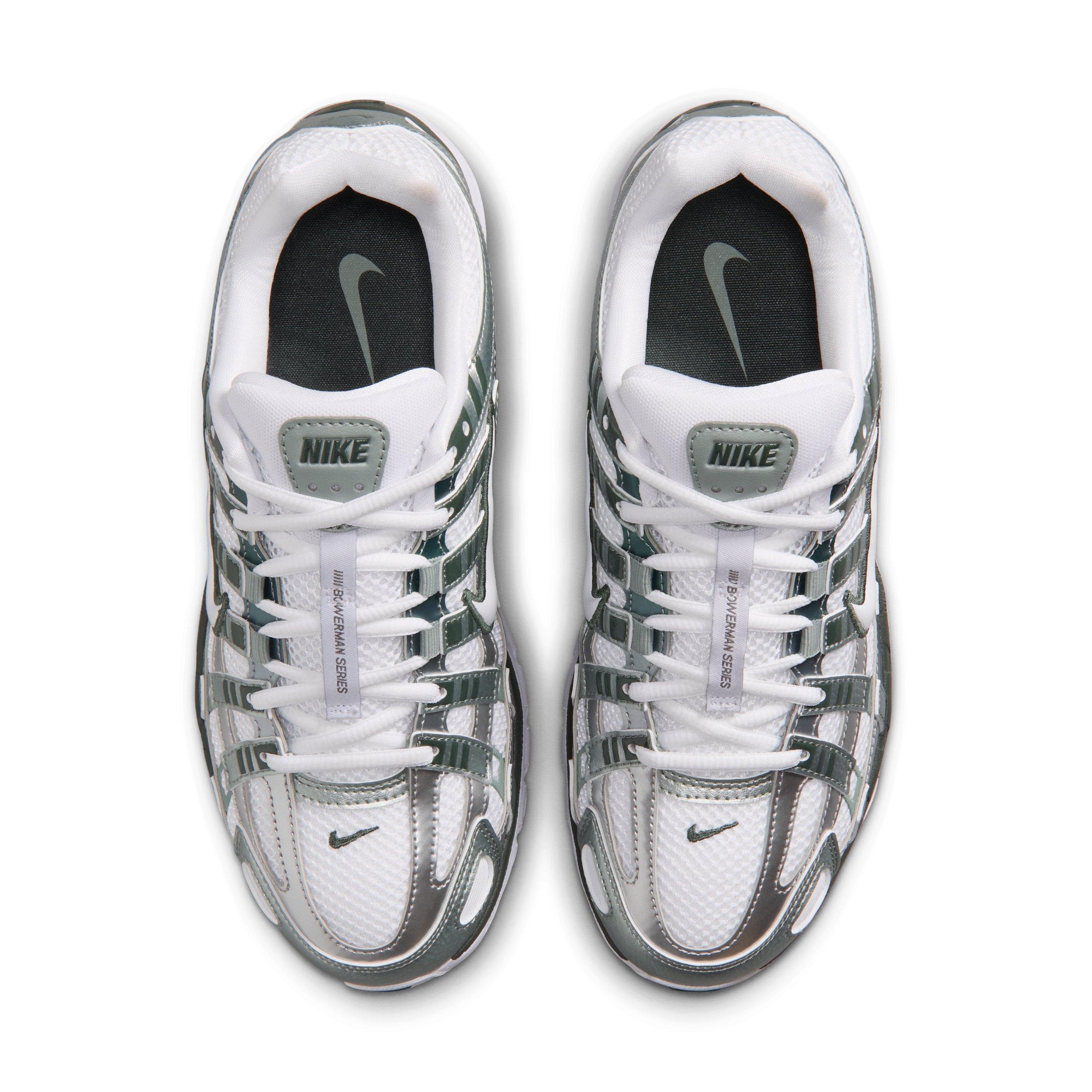 Nike P-6000 "White/Mica Green/Camo Green/White" Women's Shoe - WHITE/GREEN/GREEN/WHITE Thumbnail View 4