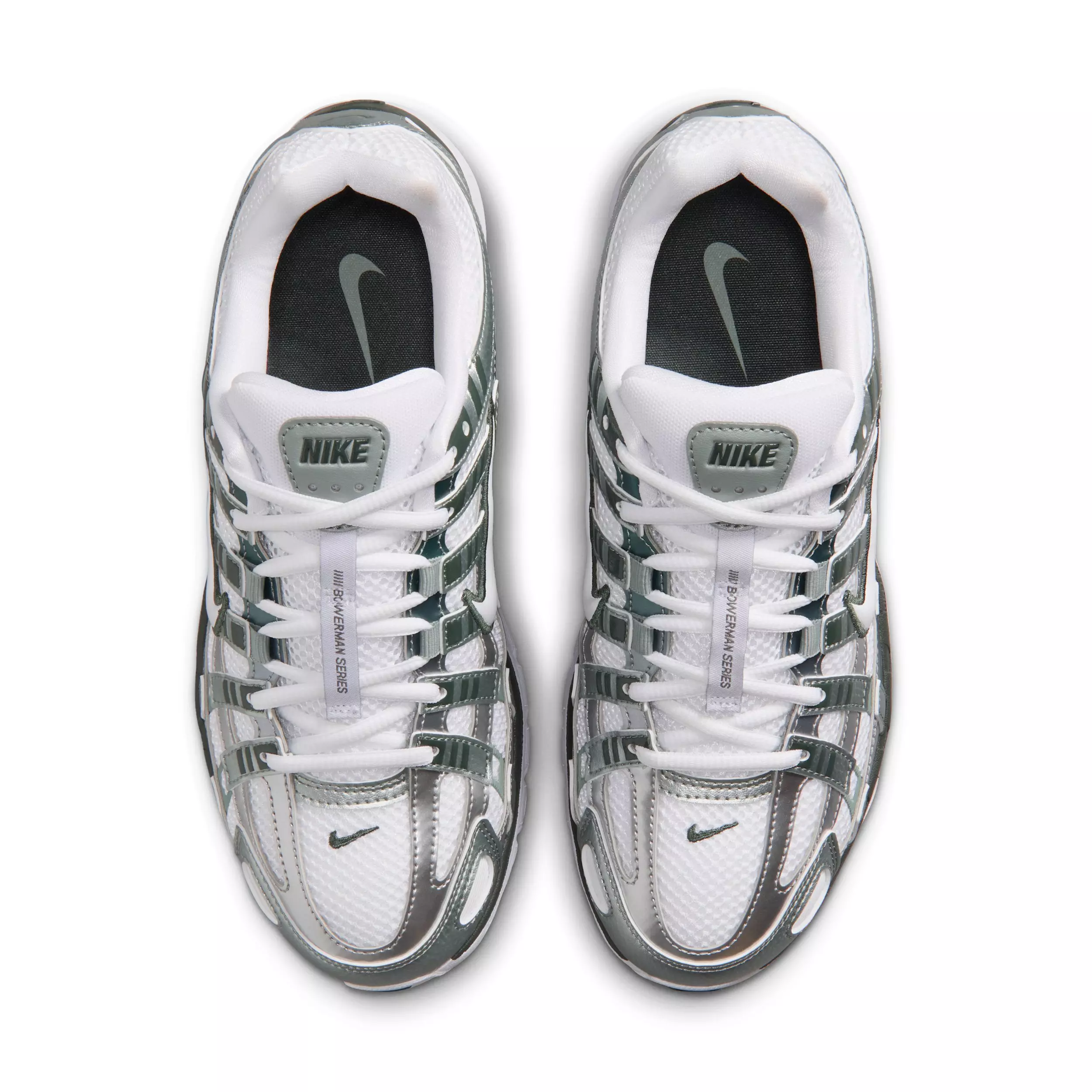 Nike P-6000 "White/Mica Green/Camo Green/White" Women's Shoe - WHITE/GREEN/GREEN/WHITE