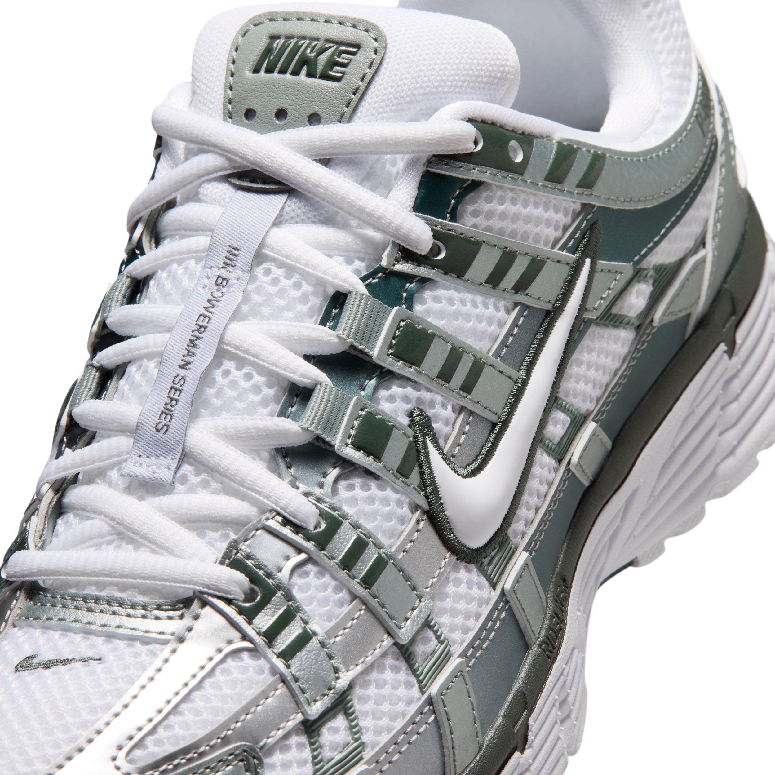 Nike P-6000 "White/Mica Green/Camo Green/White" Women's Shoe - WHITE/GREEN/GREEN/WHITE Thumbnail View 7