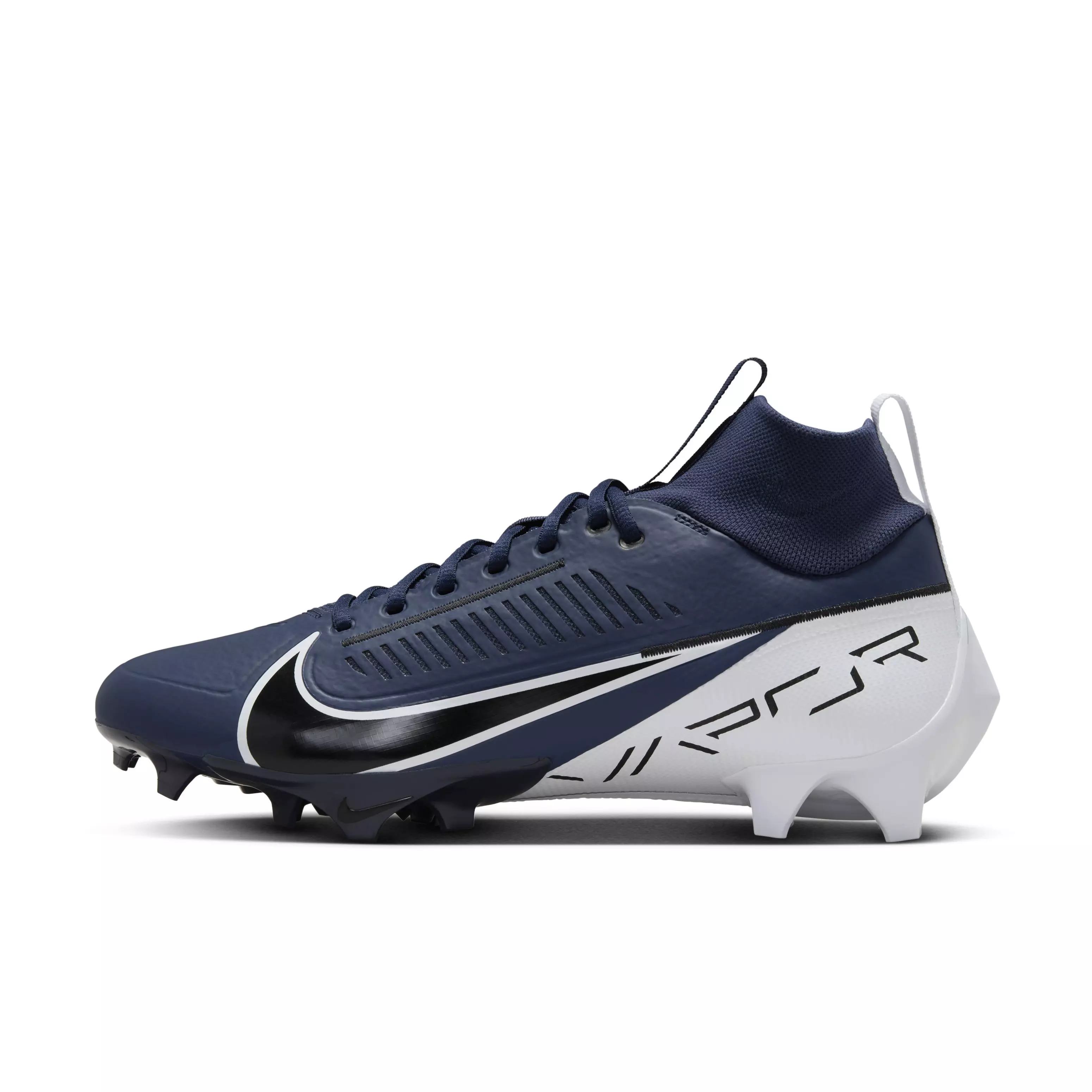 Nike Vapor Edge Pro 360 2 "Midnight Navy/White/Black" Men's Football Cleat - NAVY/WHITE/BLACK