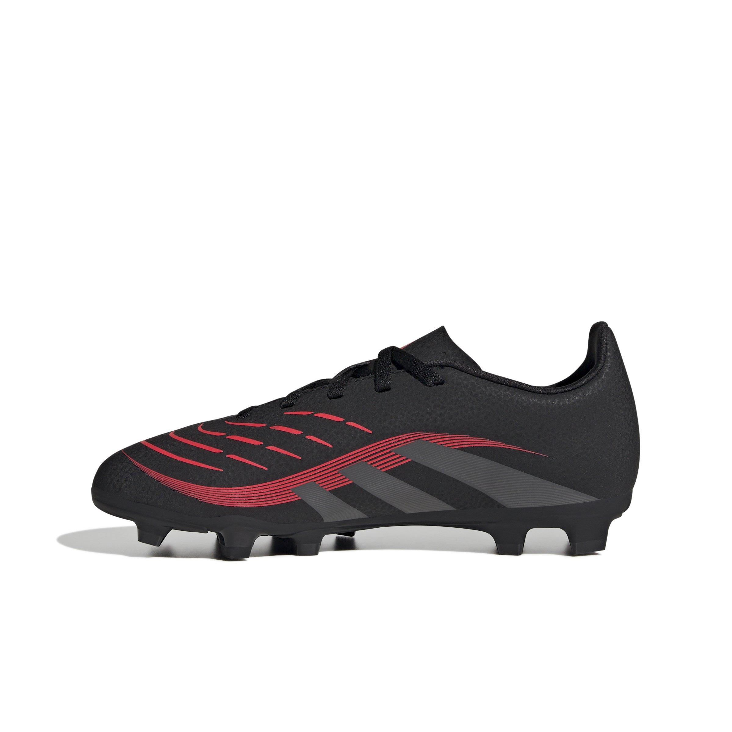 adidas Predator Club Firm/MG  Grade School Kids' "Black/Grey/Red" Soccer Cleat