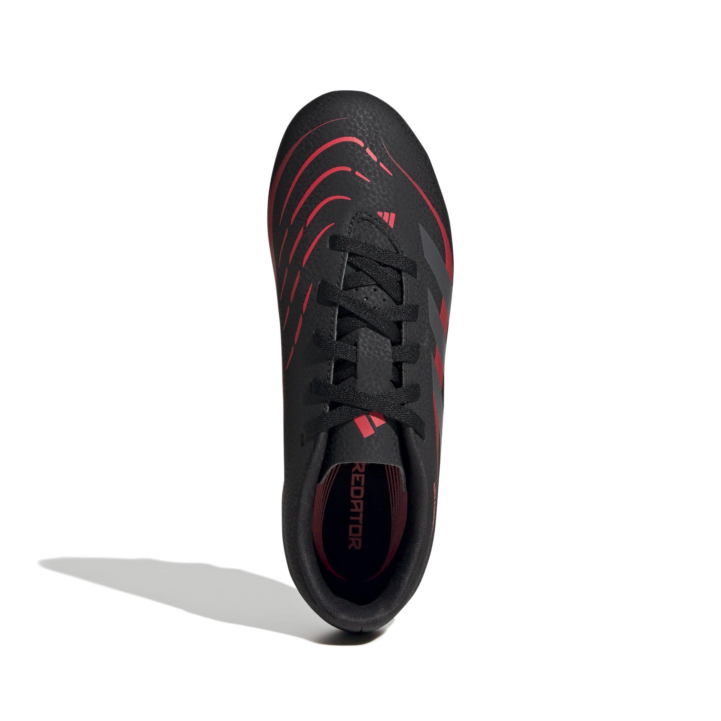 adidas Predator Club Firm/MG  Grade School Kids' "Black/Grey/Red" Soccer Cleat
