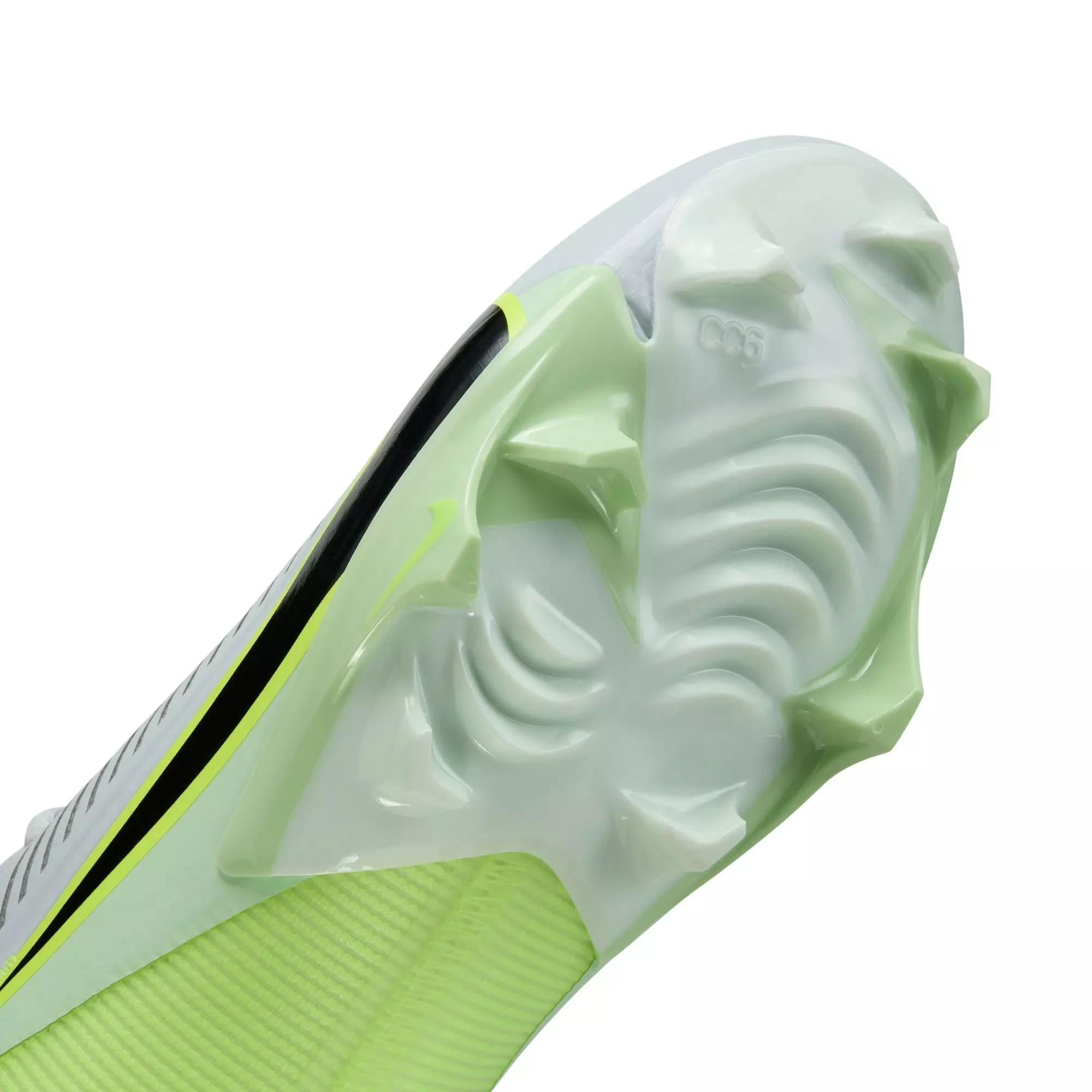 Nike Vapor Edge Pro 360 2 "Grey/Volt/Black" Men's Football Cleat - GREY/VOLT/BLACK