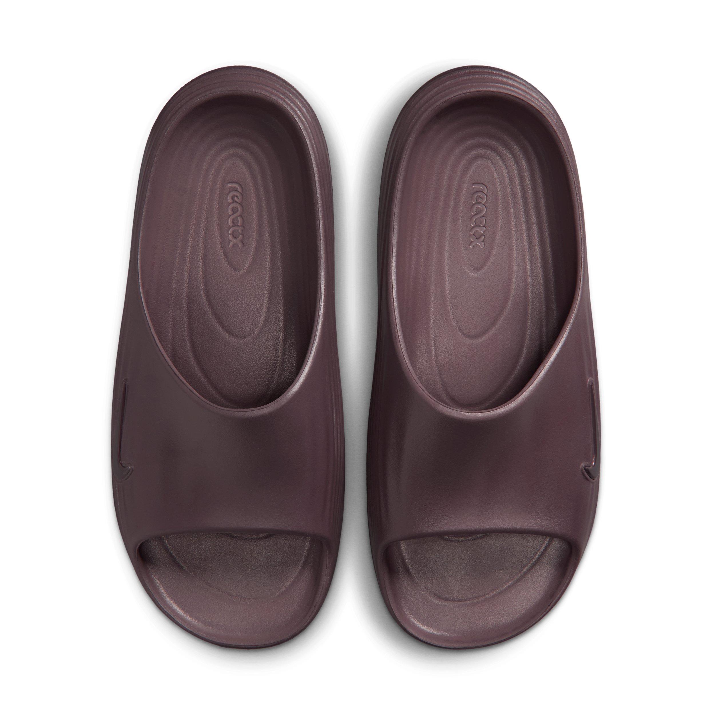 Nike ReactX Rejuven8 "Tattoo/Burgundy Ash/Tattoo" Women's Slide - TATTOO/BURGUNDY/TATTOO Thumbnail View 4