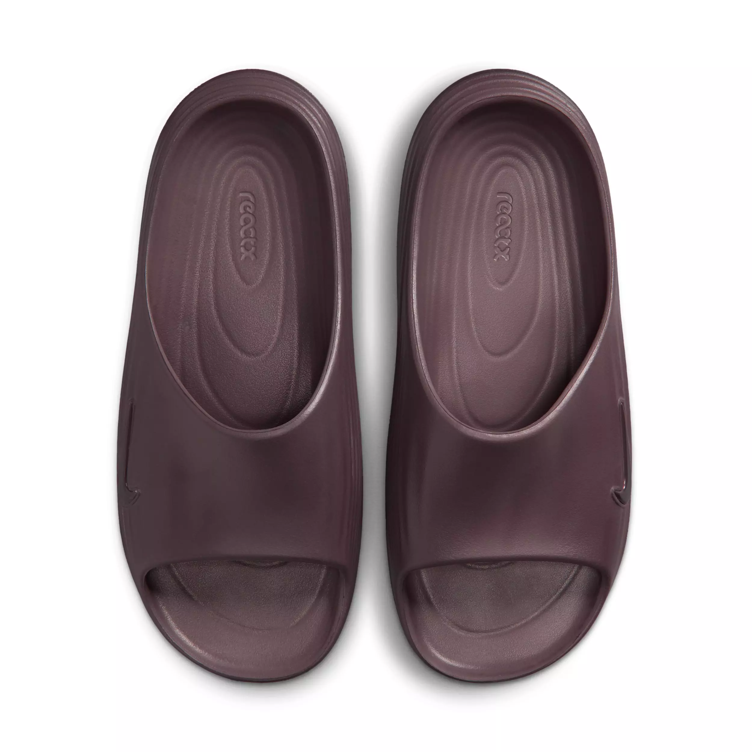 Nike ReactX Rejuven8 "Tattoo/Burgundy Ash/Tattoo" Women's Slide - TATTOO/BURGUNDY/TATTOO