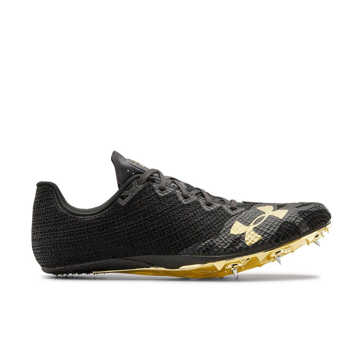 Under Armour HOVR&trade; Smokerider "Black/Jet Grey" Unisex Track Spike - BLACK/GREY Thumbnail View 1
