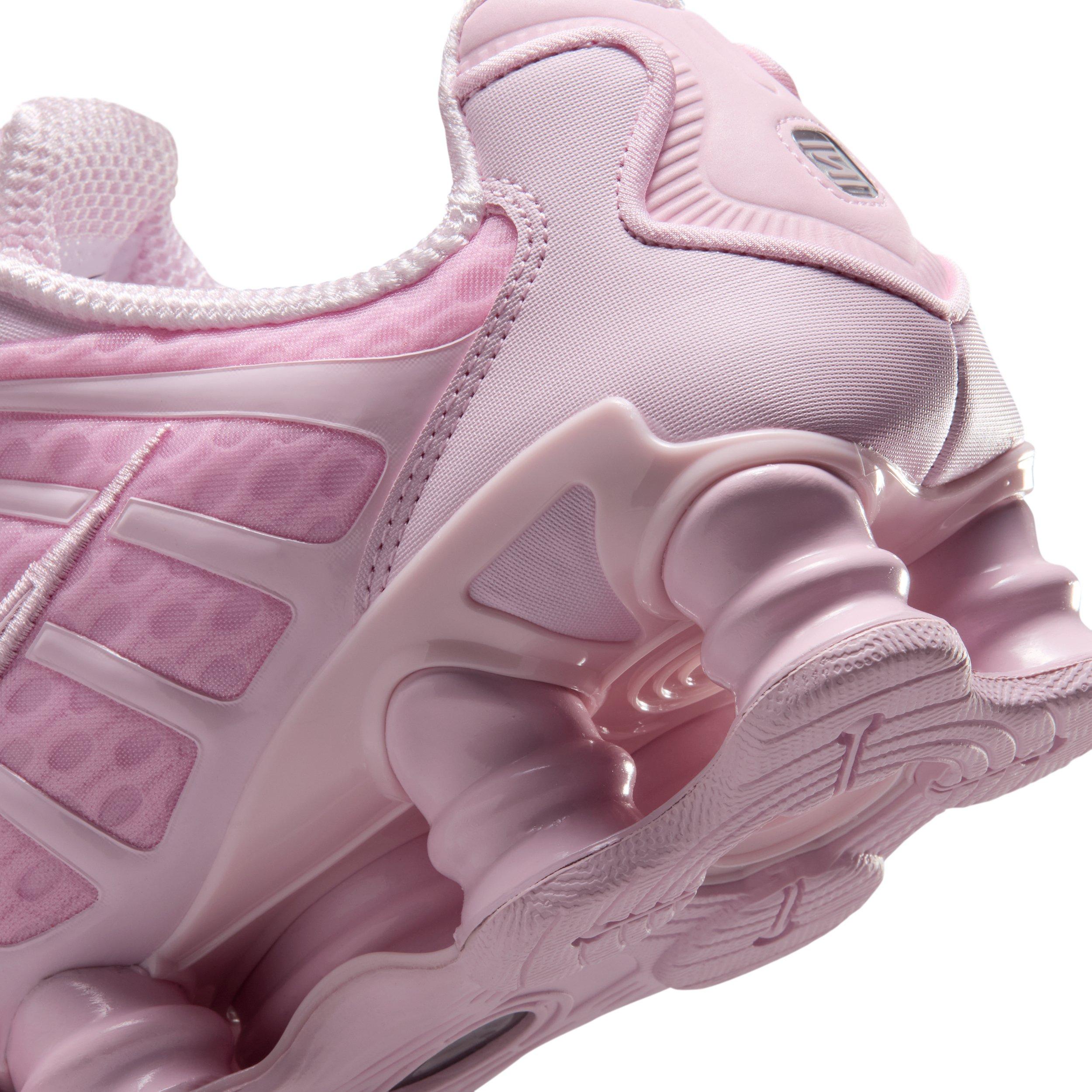 Nike Shox TL "Pink Foam/Metallic Silver/Pink Foam" Women's Shoe - PINK/SILVER/PINK Thumbnail View 8