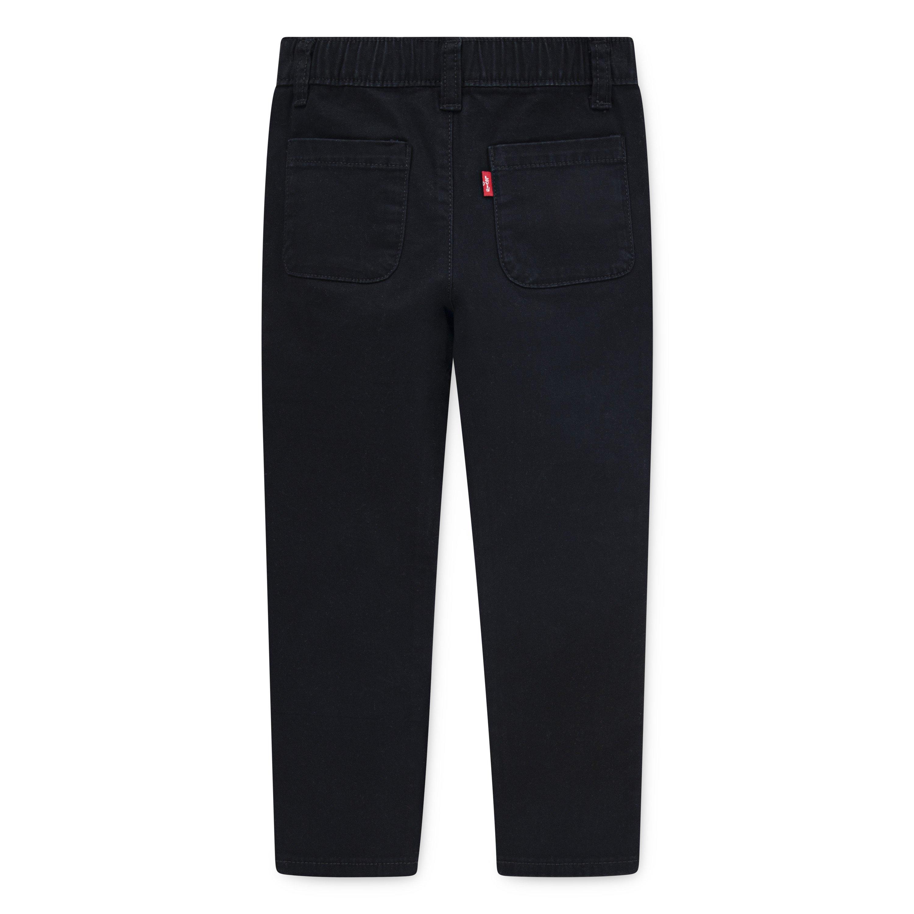 Levi's Pull on Uniform Little Girls' Black Pants