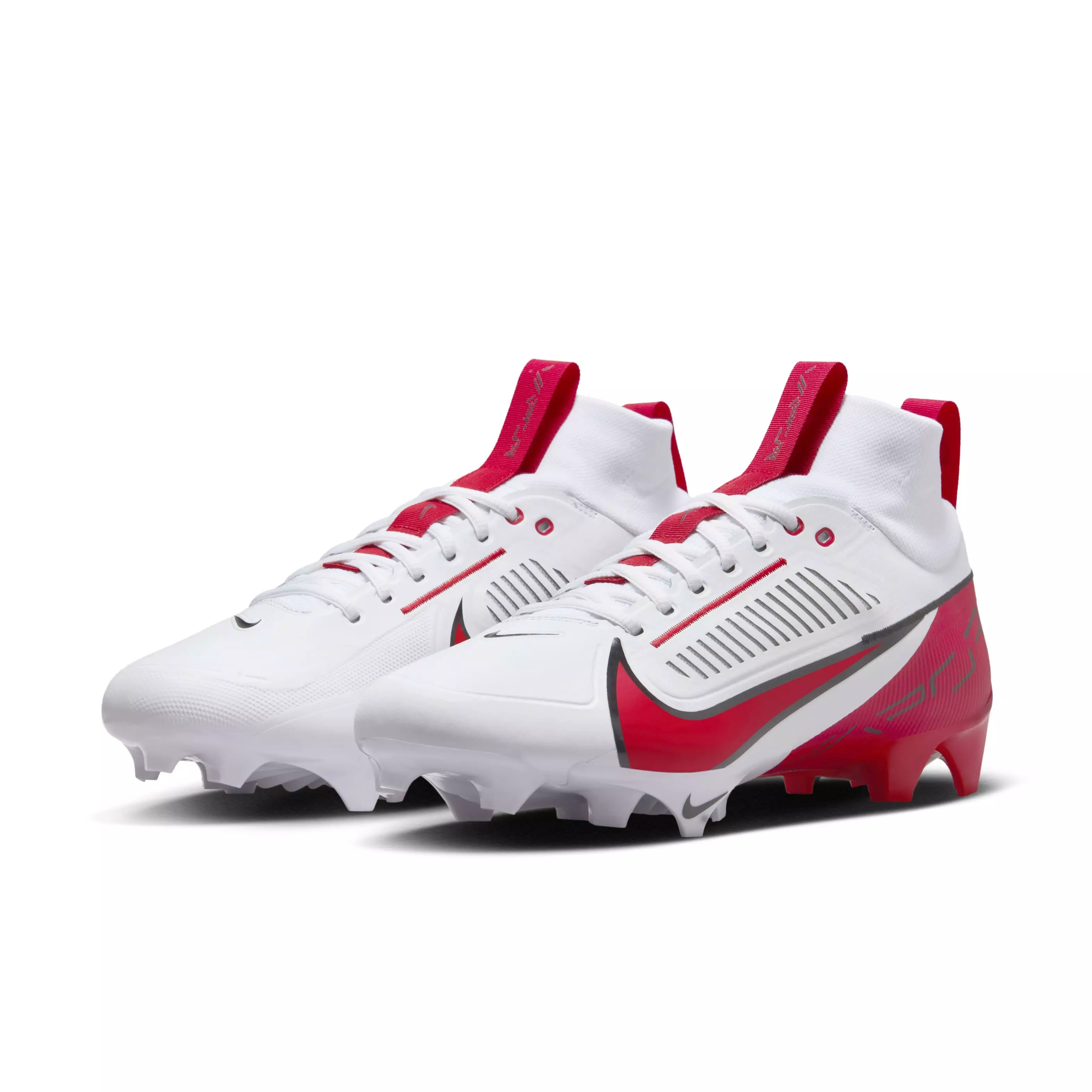Nike Vapor Edge Pro 360 2 "White/Black/University Red" Men's Football Cleat - WHITE/BLACK/RED