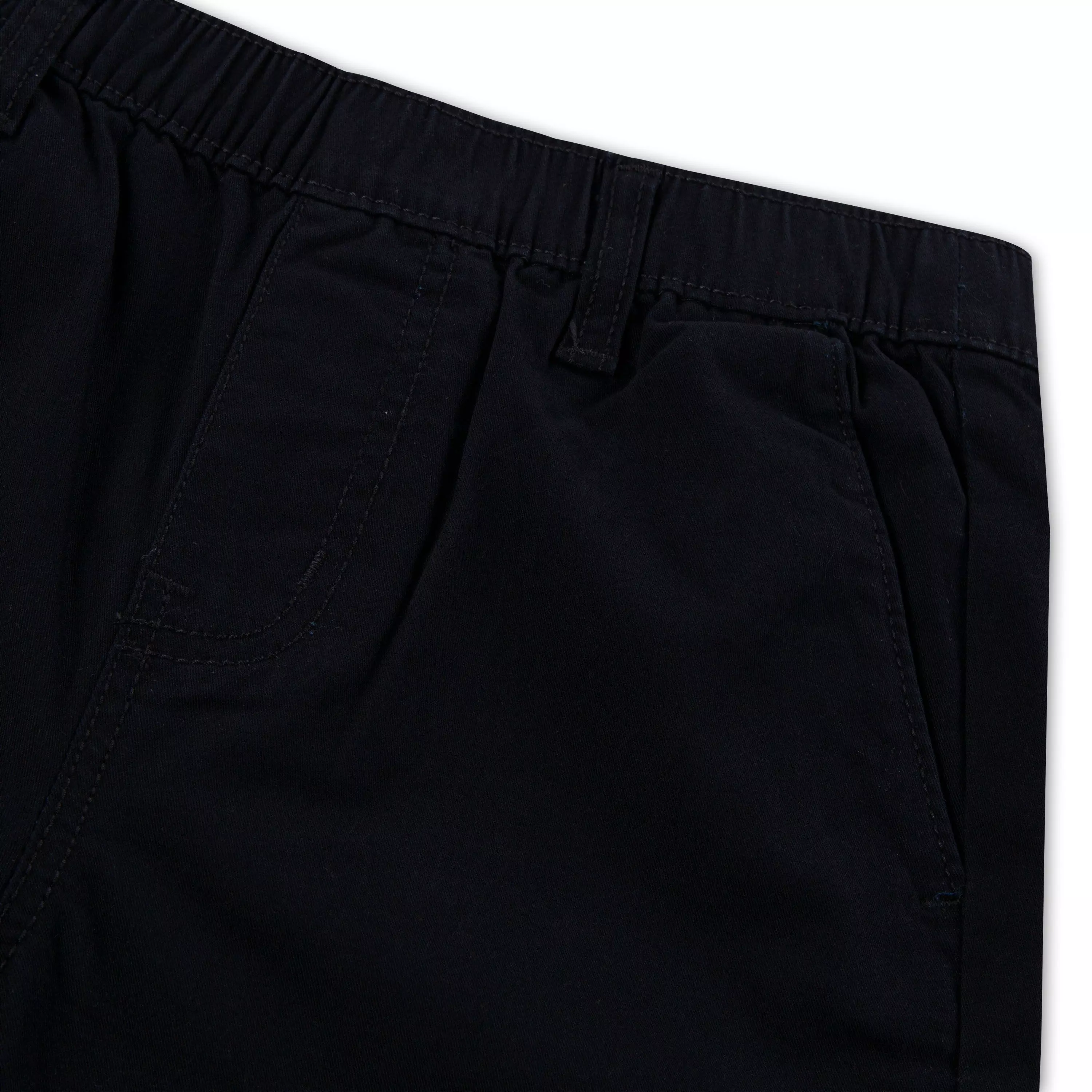Levi's Big Girls' Pull on Uniform Pants - Black - BLACK