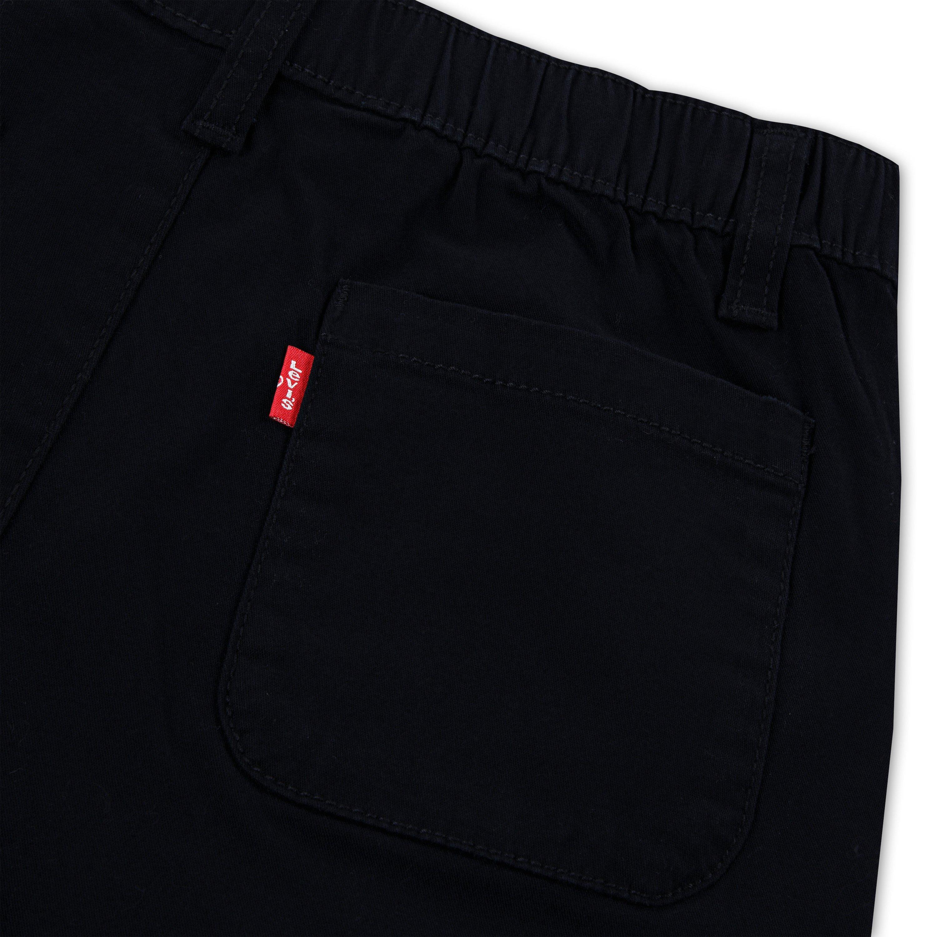 Levi's Big Girls' Pull on Uniform Pants - Black - BLACK Thumbnail View 6