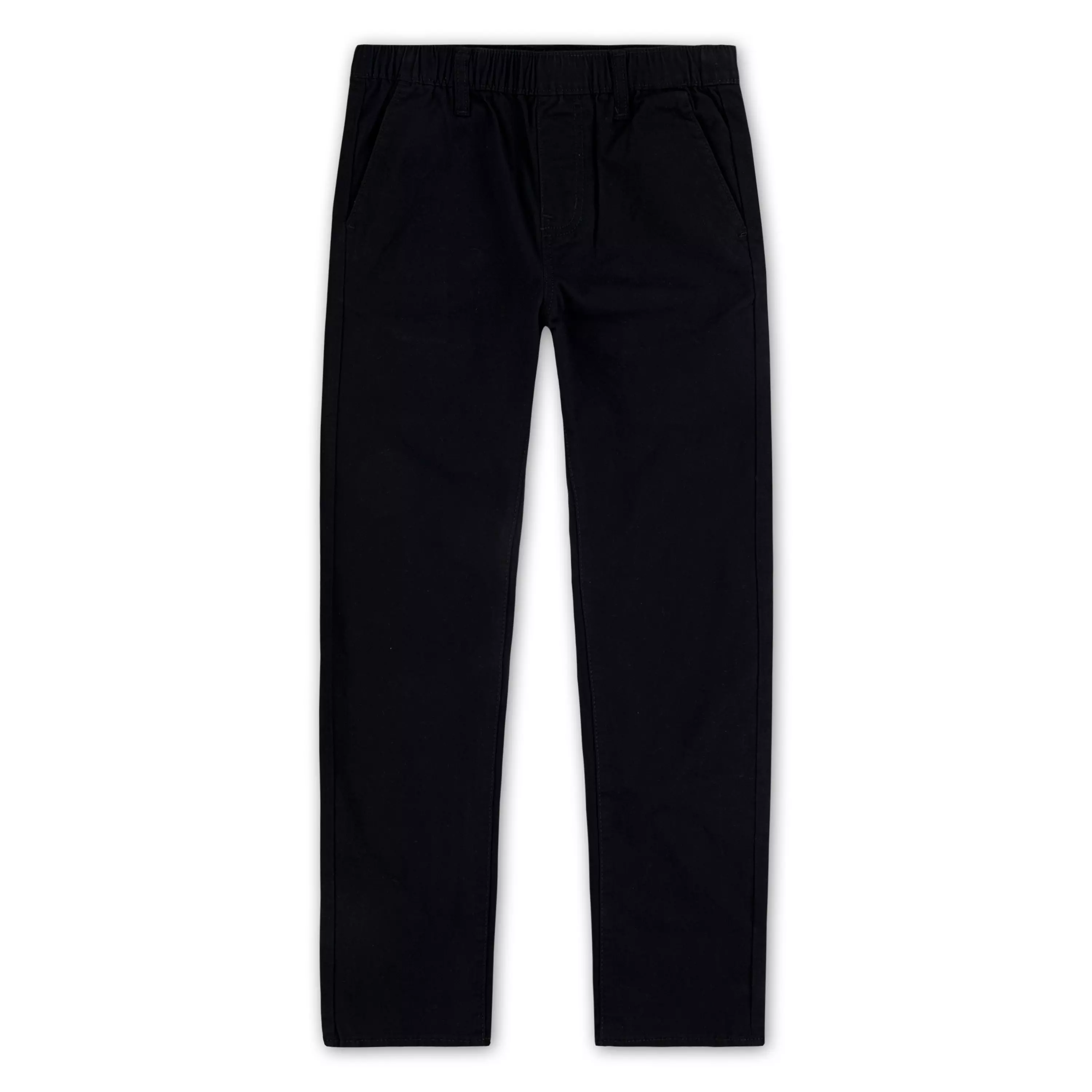 Levi's Big Girls' Pull on Uniform Pants - Black - BLACK