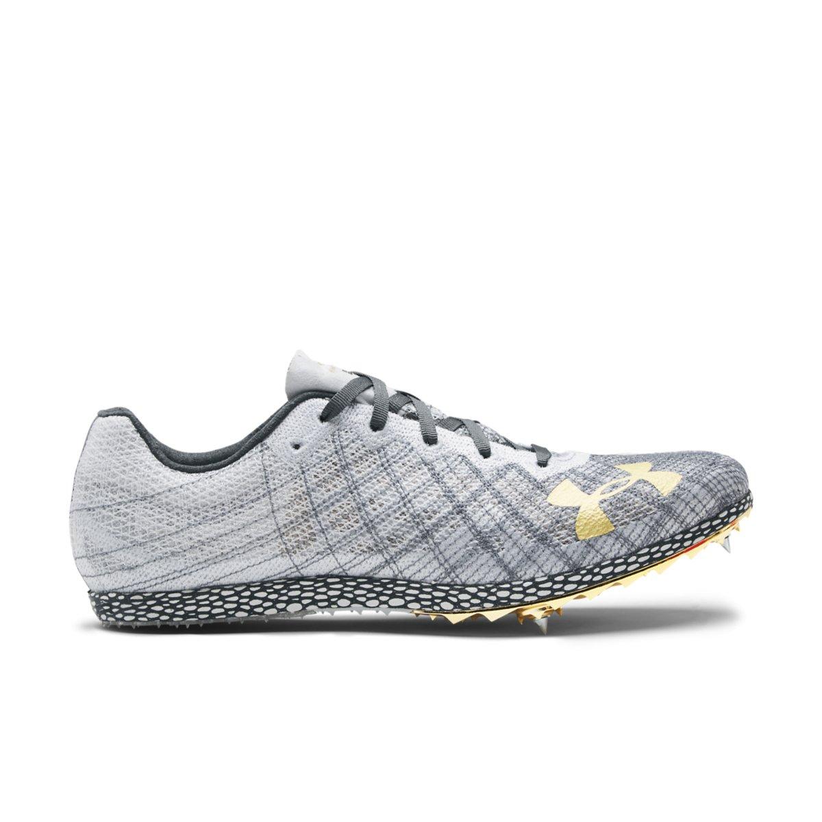 Under Armour HOVR Shakedown "Halo Grey/Pitch Grey" Unisex Track Spike - GREY Thumbnail View 1