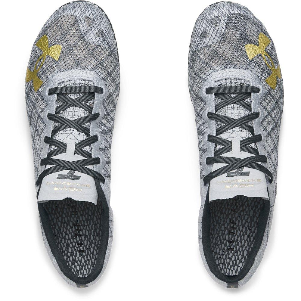 Under Armour HOVR Shakedown "Halo Grey/Pitch Grey" Unisex Track Spike - GREY Thumbnail View 4