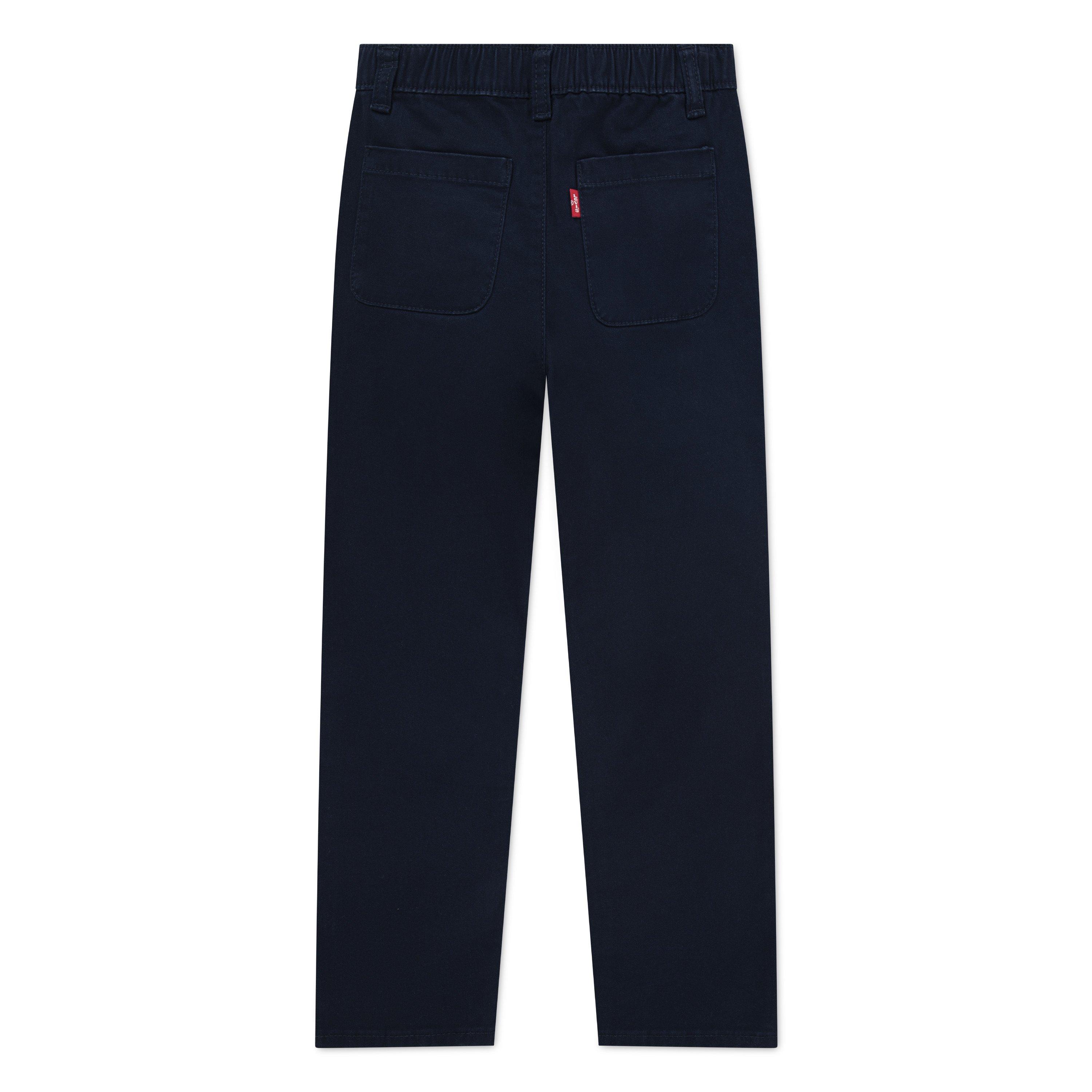 Levi's Pull on Uniform Little Girls' Navy Pants