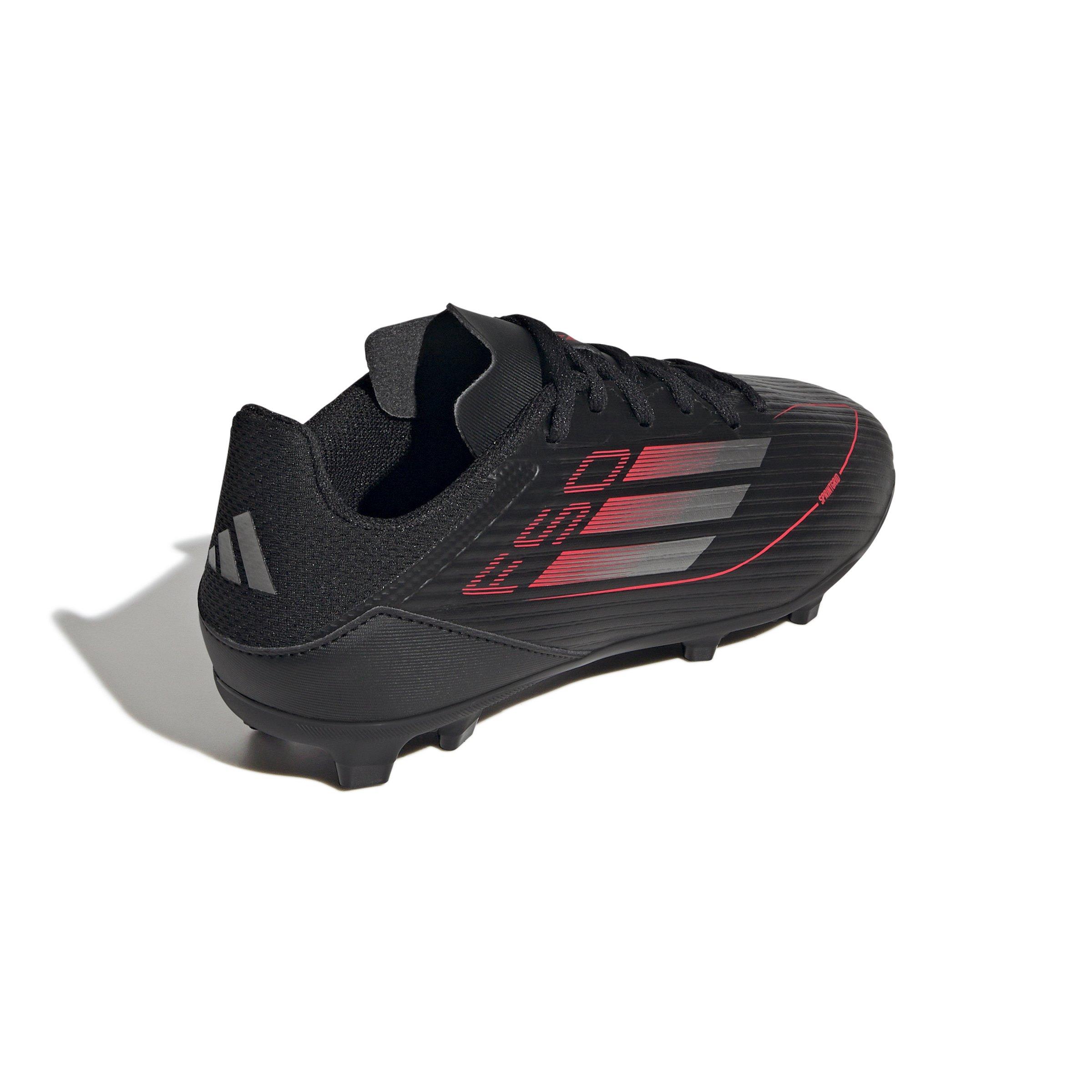 adidas F50 League MG  Grade School Kids' "Core Black/Iron Metallic/Lucid Red" Soccer Cleat