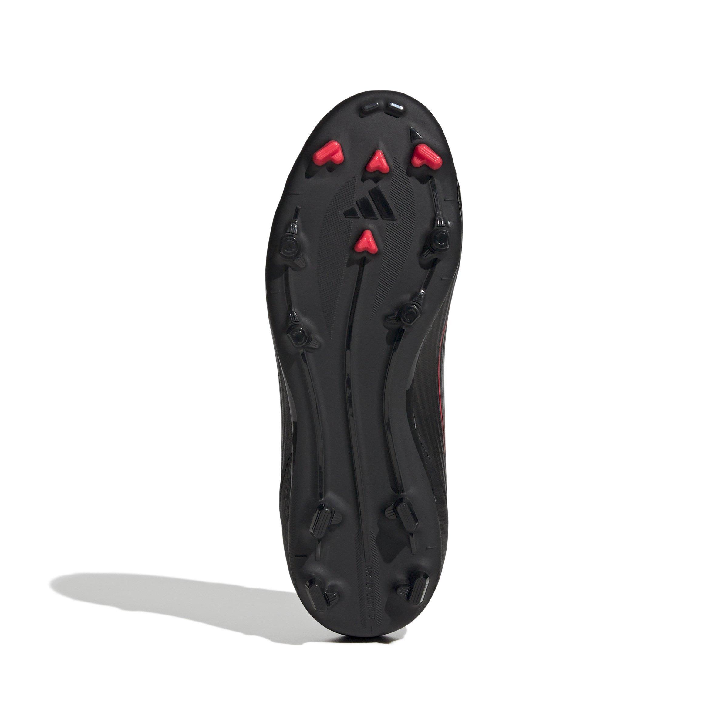 adidas F50 League MG  Grade School Kids' "Core Black/Iron Metallic/Lucid Red" Soccer Cleat