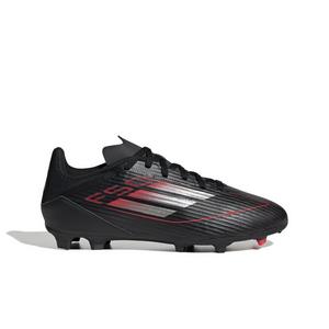 adidas F50 League MG "Core Black/Iron Metallic/Lucid Red" Grade School Kids' Soccer Cleat