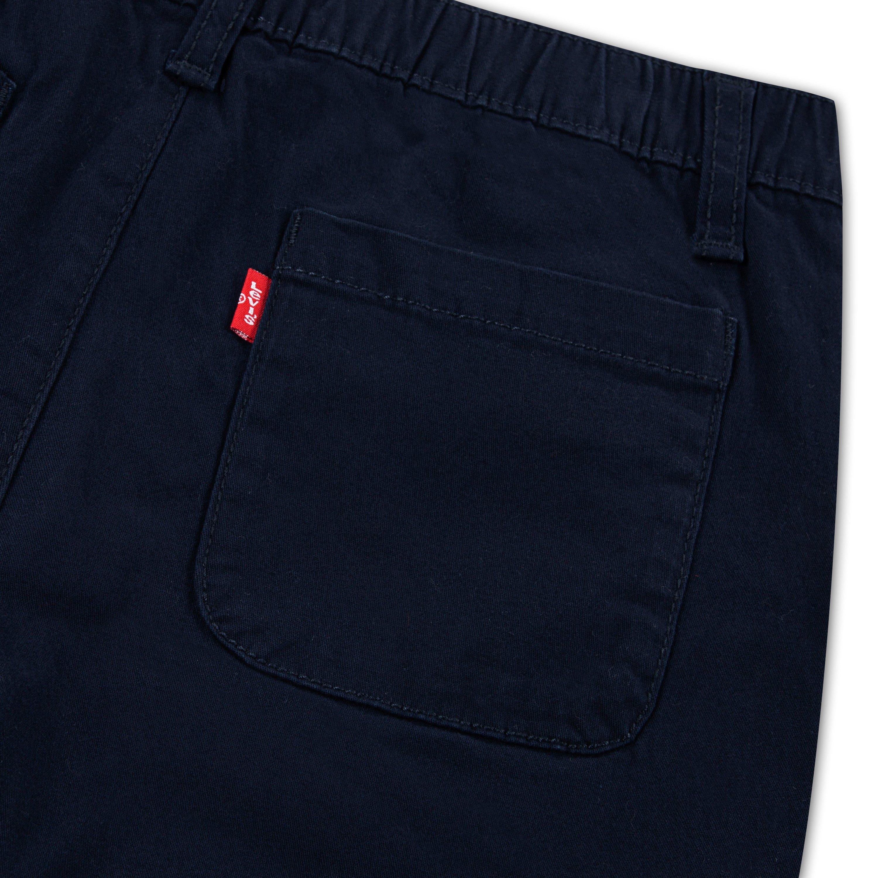 Levi's Pull on Uniform Big Girls' Navy Pants