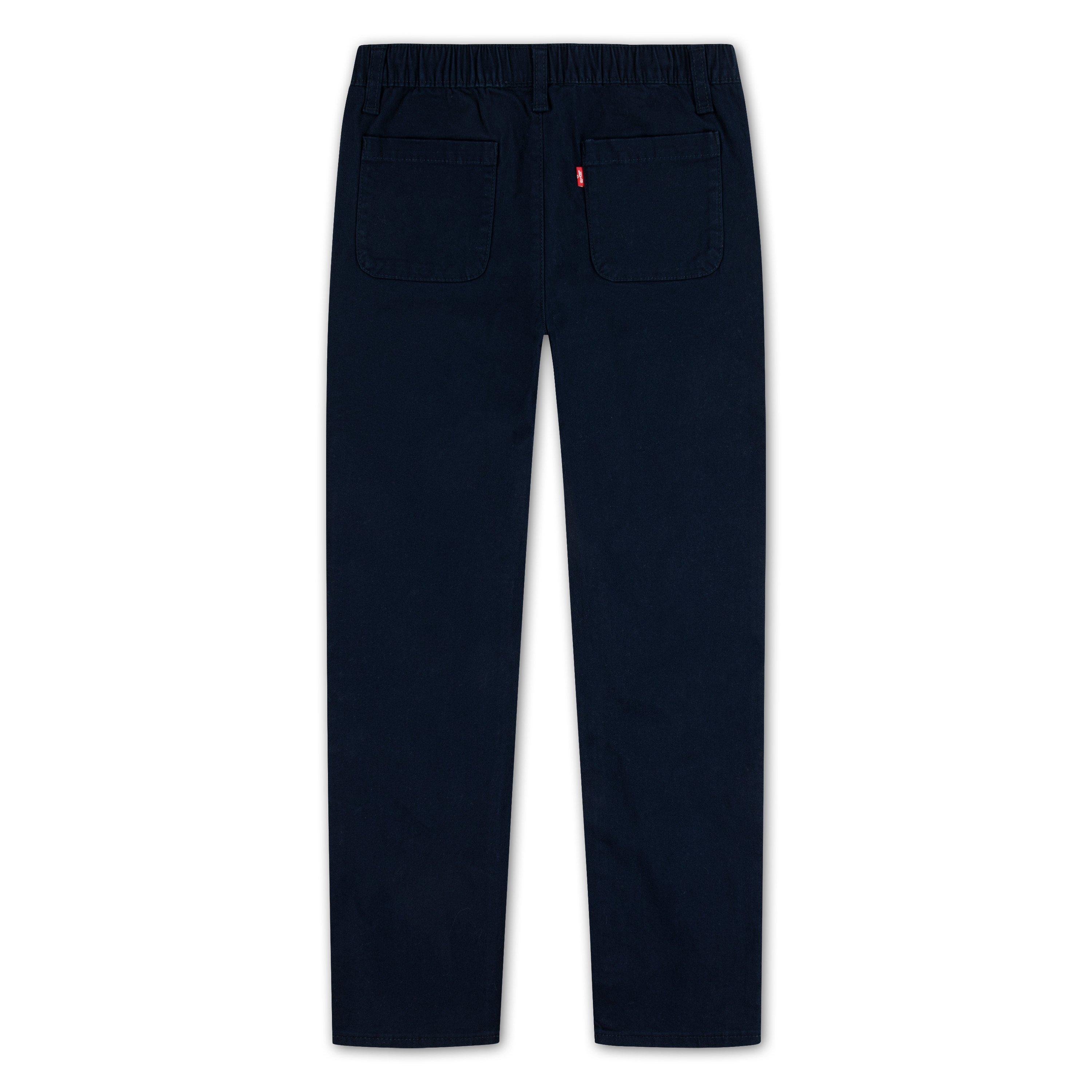 Levi's Pull on Uniform Big Girls' Navy Pants