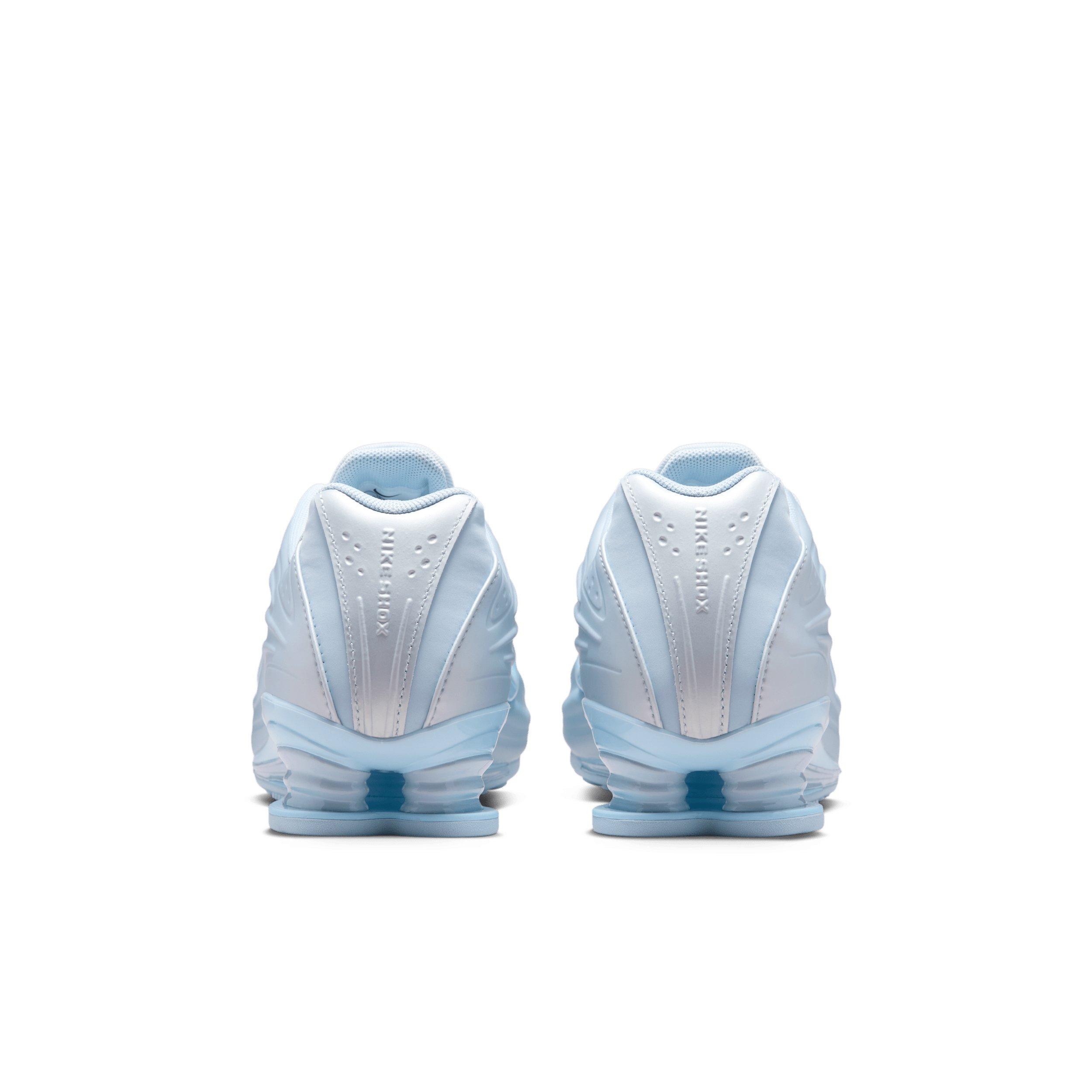 Nike Shox Z "Football Grey/Metallic Silver/Hydrogen Blue" Women's Shoe - GREY/SILVER/BLUE Thumbnail View 5