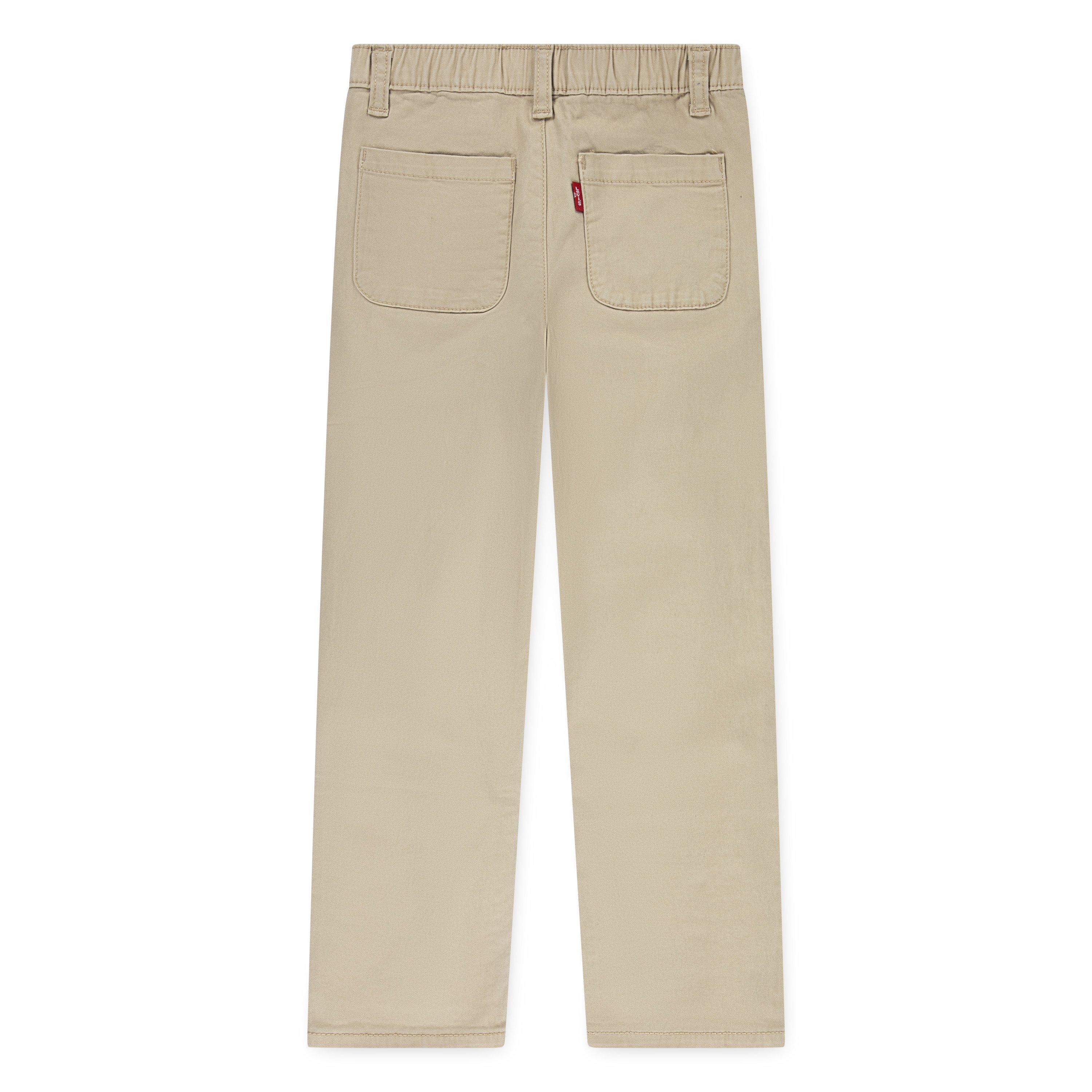 Levi's Pull on Uniform Little Girls' Beige Pants