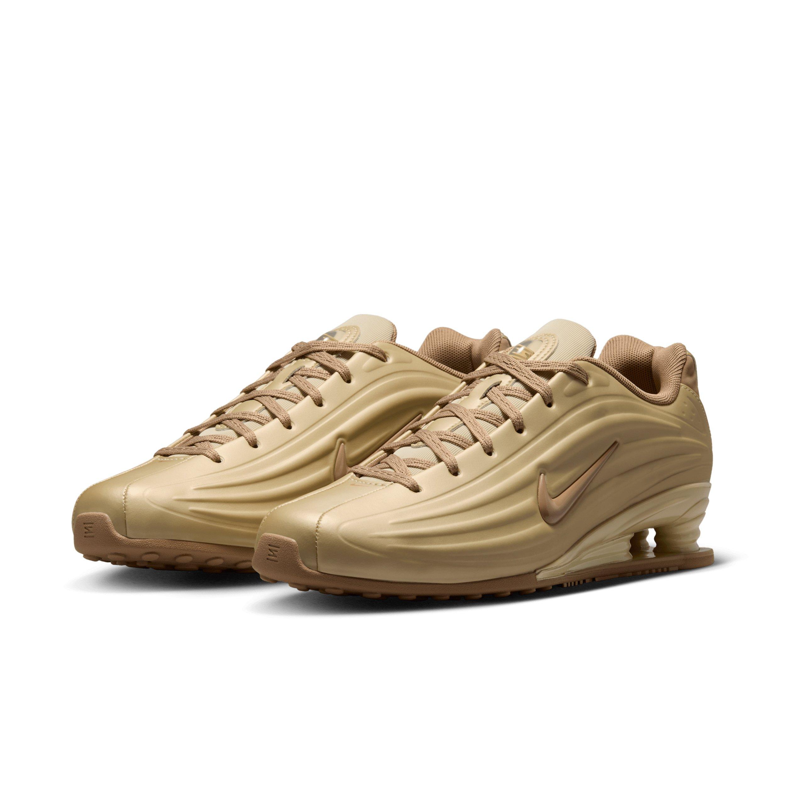 Nike Shox Z "Light Khaki/Metallic Gold/British Khaki" Women's Shoe - LT KHAKI/GOLD/KHAKI Thumbnail View 3