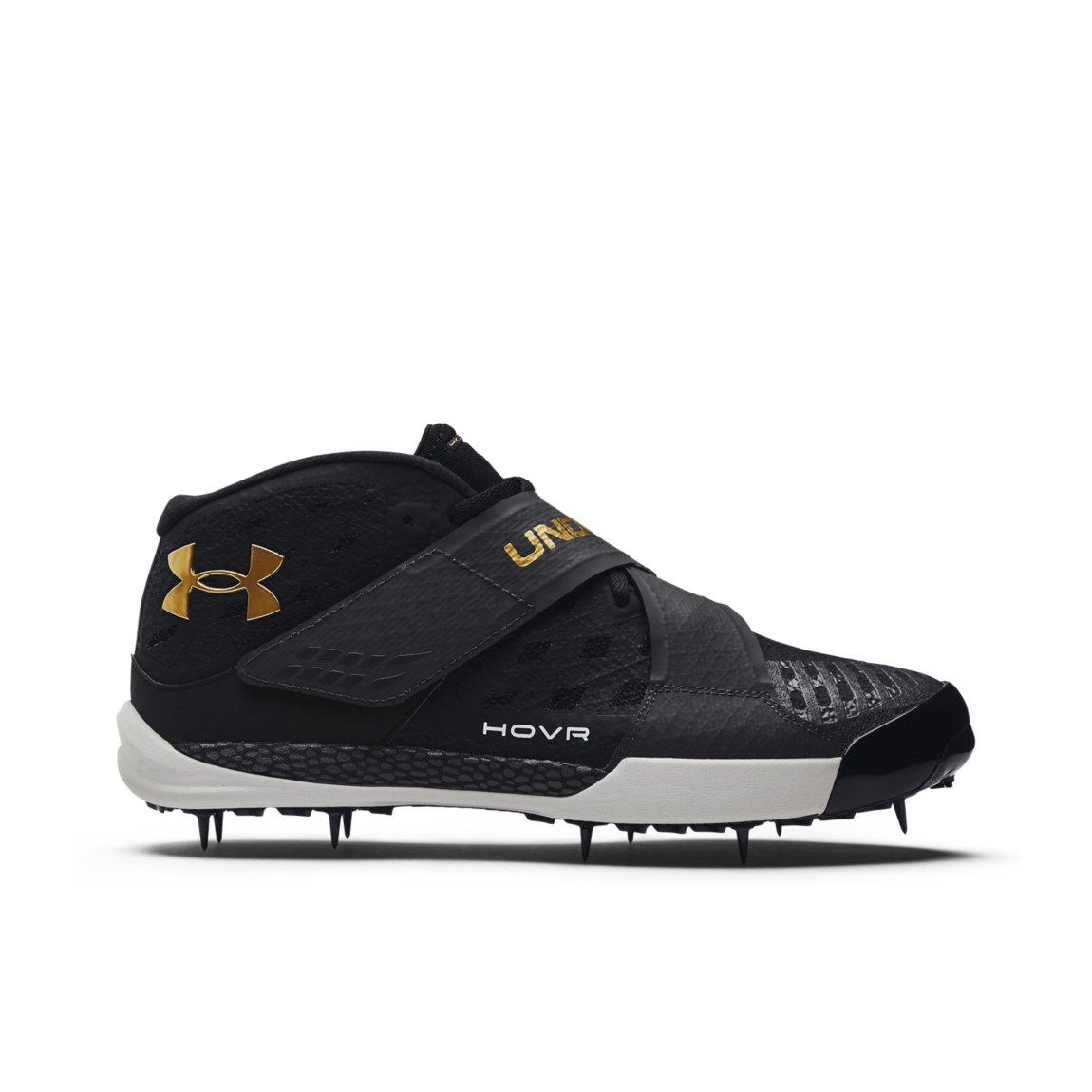 Under Armour HOVR&trade; Silencer "Black/Jet Grey" Unisex Track Spike - BLACK/GREY Thumbnail View 1