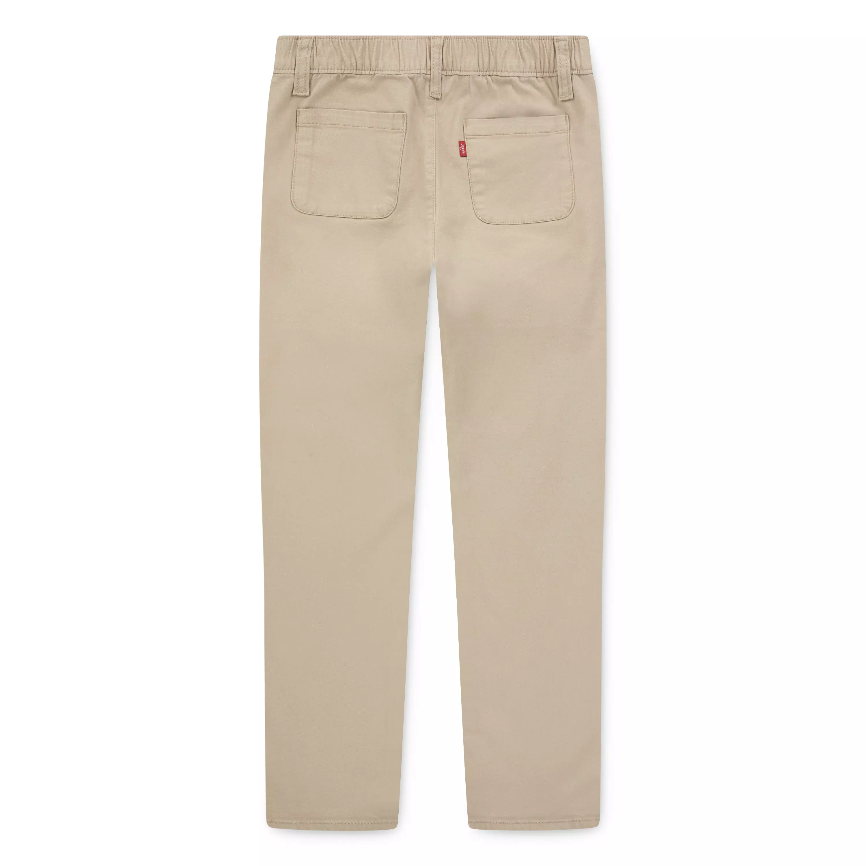 Levi's Big Girls' Pull on Uniform Pants - Beige - BEIGE